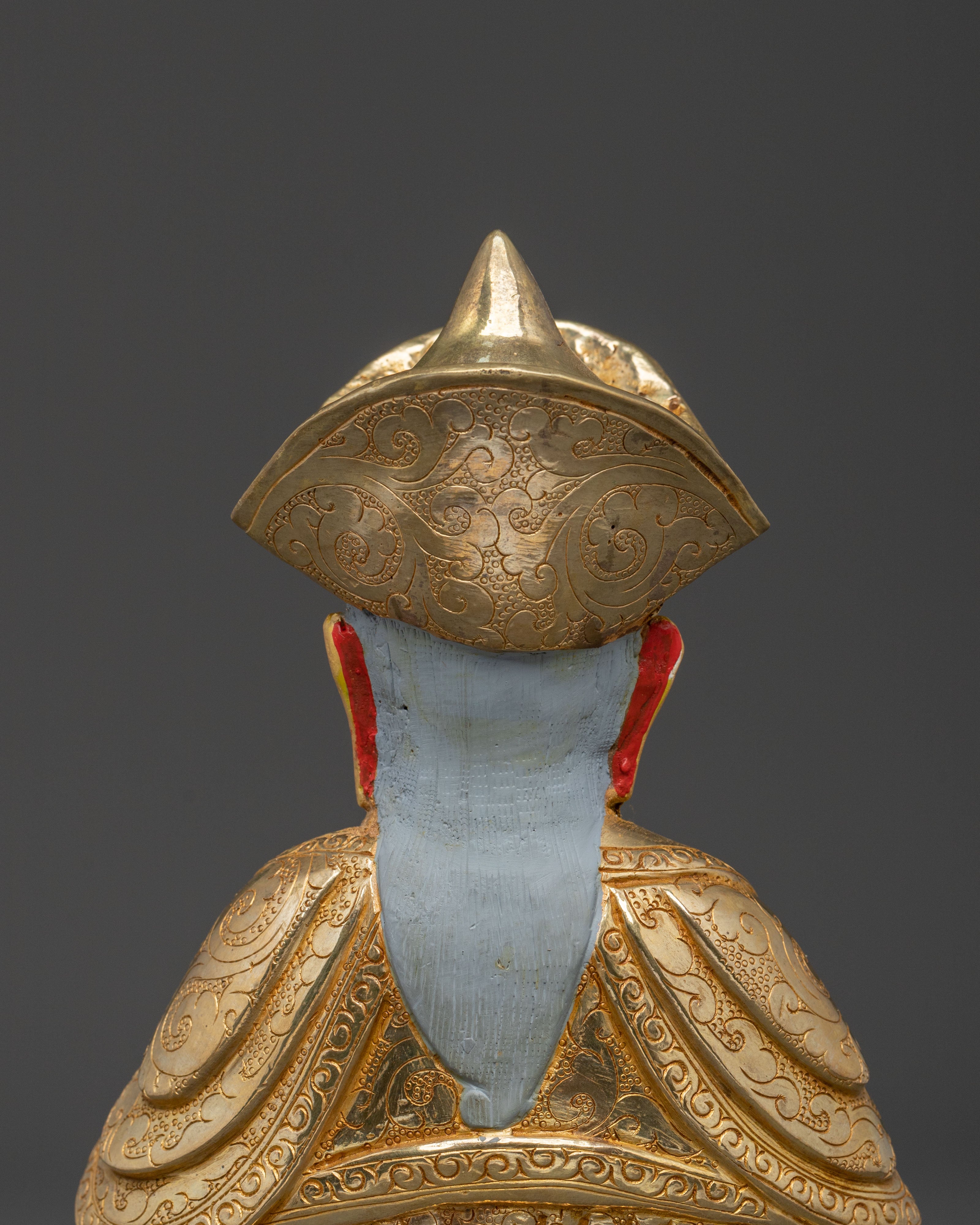 Guru Shapdum: Handcrafted 24K Gold Gilded Statue