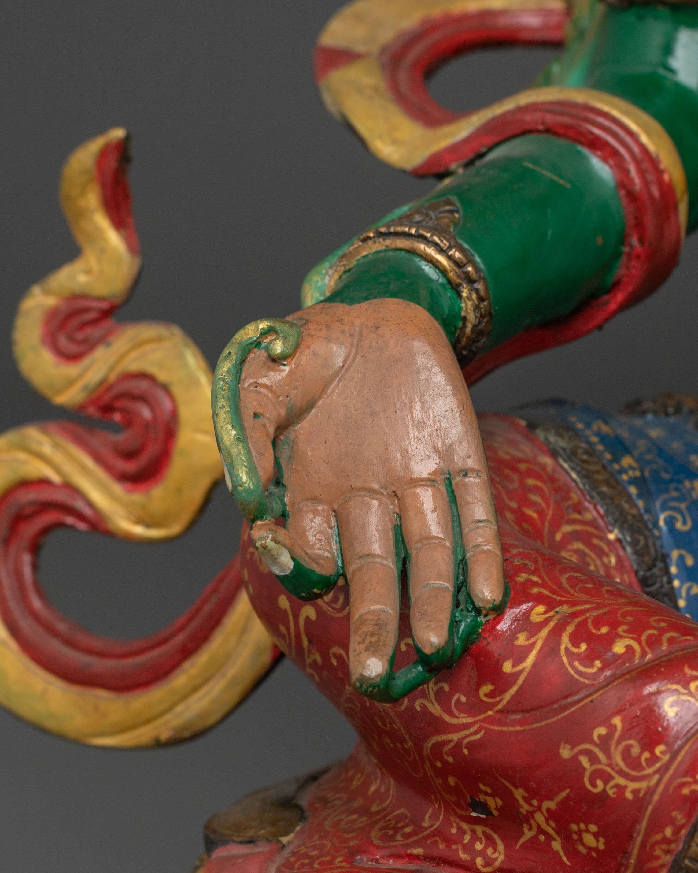 Green Tara Peaceful Figurine | Goddess of Compassion