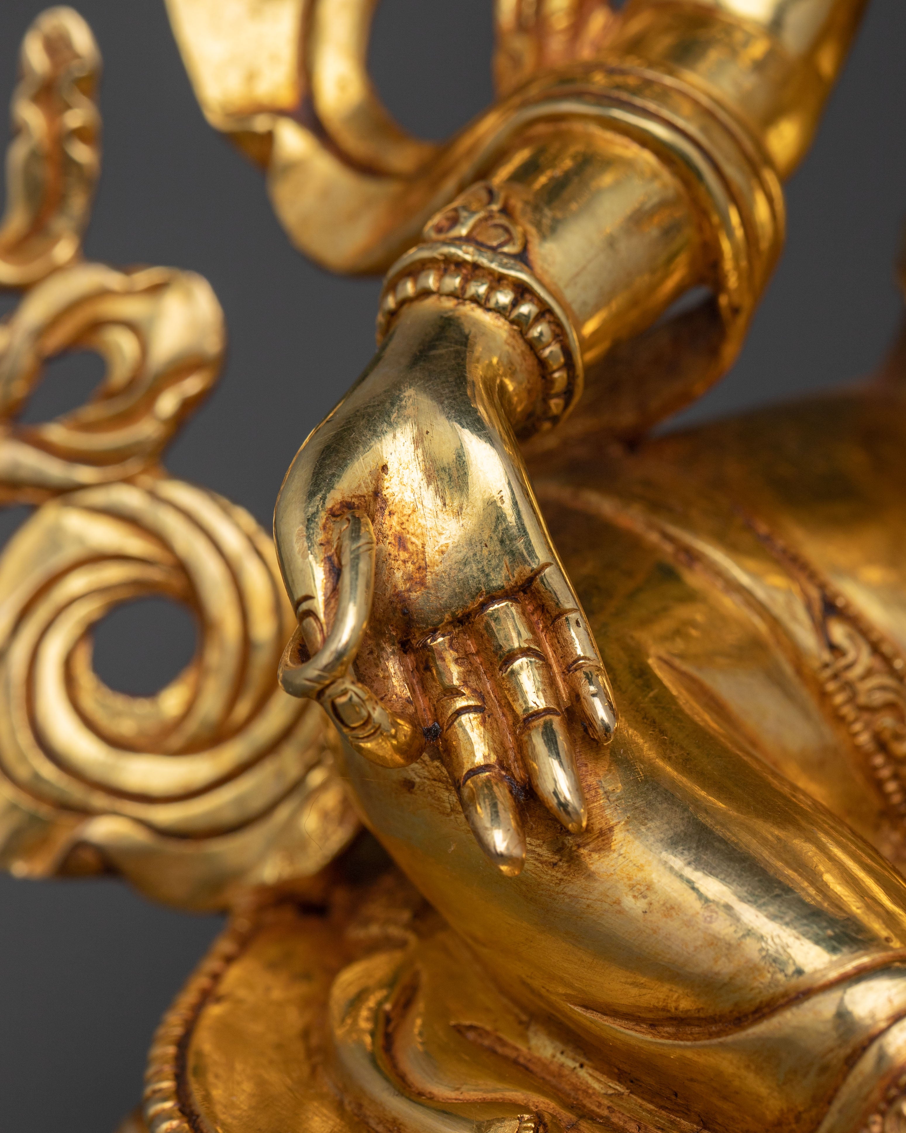 Green Tara Spiritual Statue | Compassionate Goddess