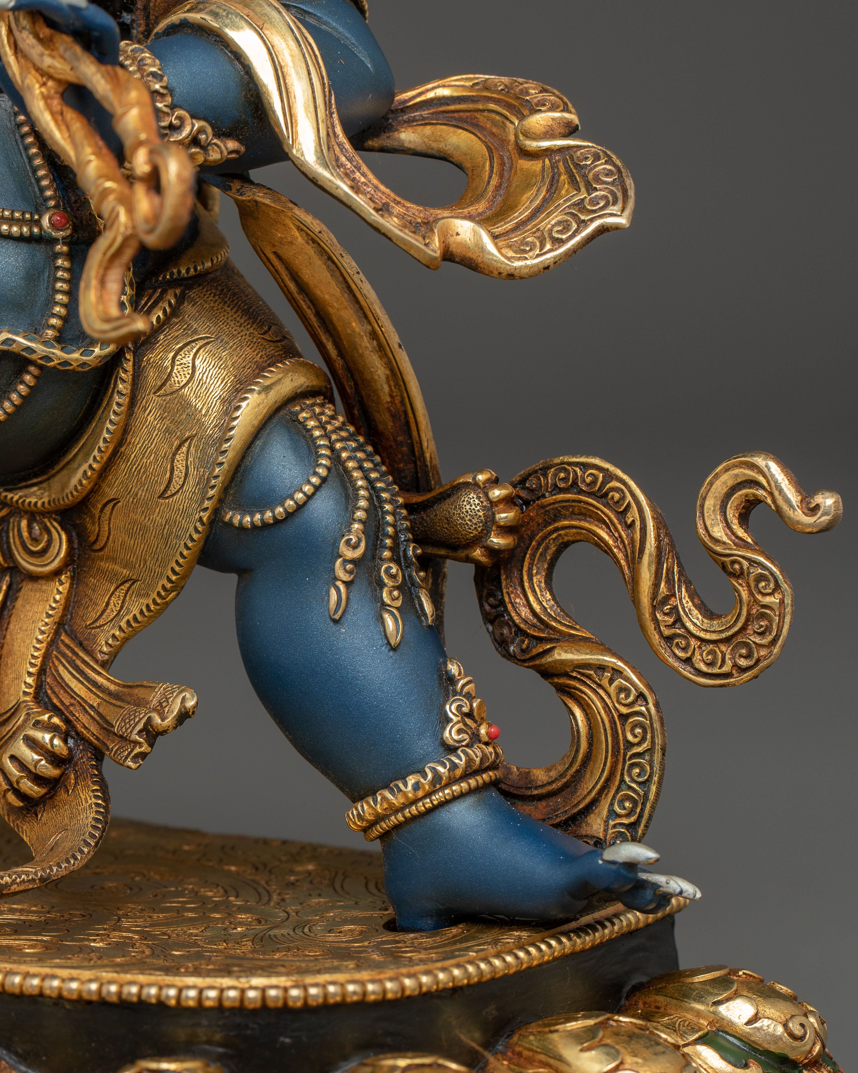 Handmade Vajrapani Statue: The Protector of Dharma