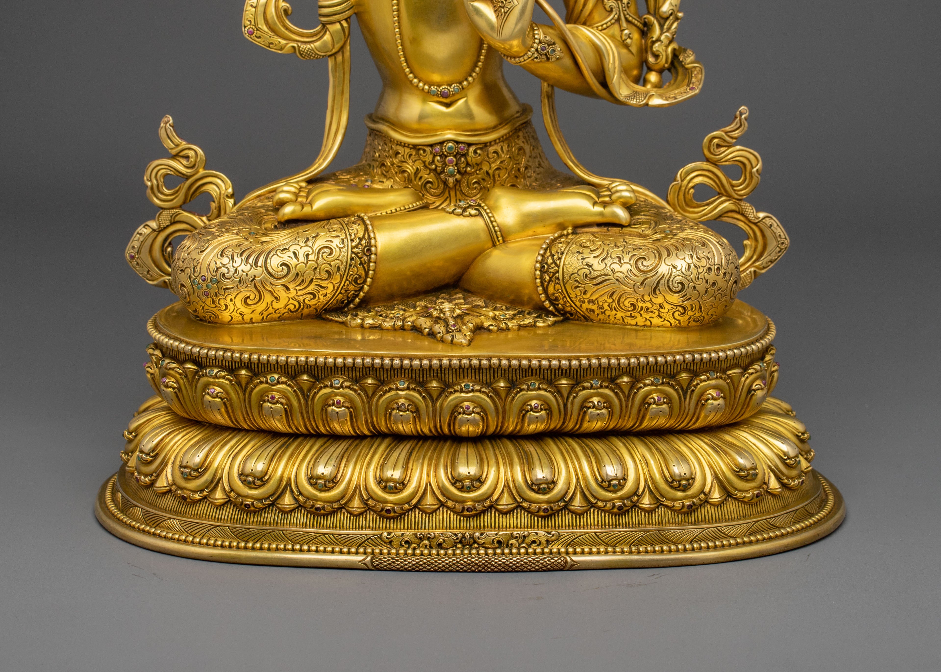 Manjughoṣa Spiritual Sculpture | Buddhist Shrine Decor