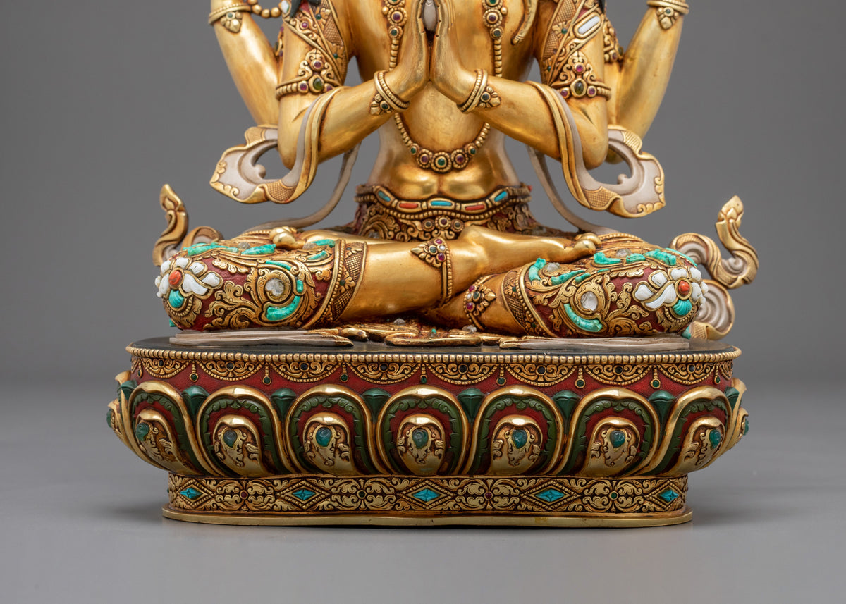 Chenrezig Statue | Lord of the Unwavering Gaze