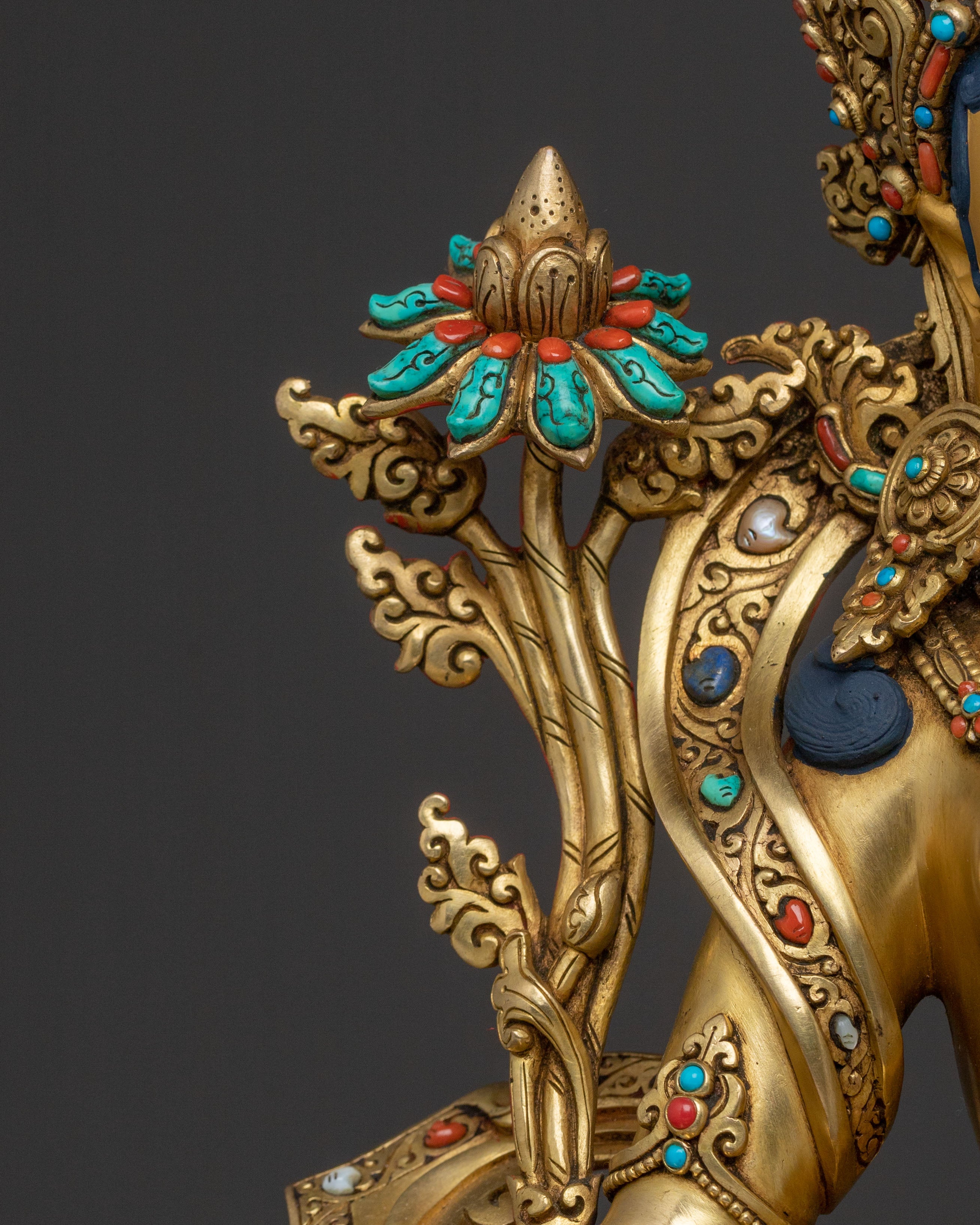 Green Tara Compassionate Statue | Protector of Life