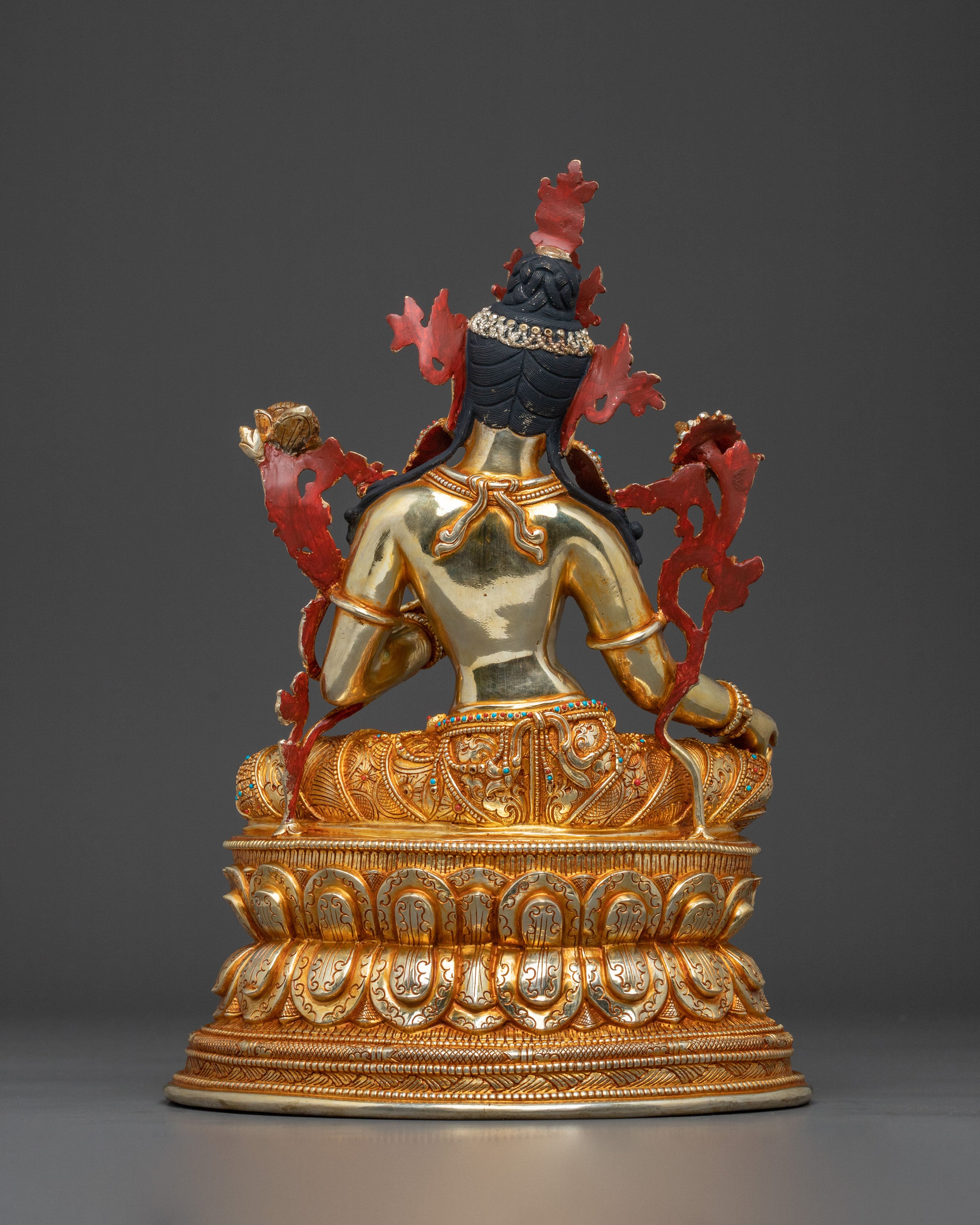 Green Tara Spiritual Statue | Female Bodhisattva