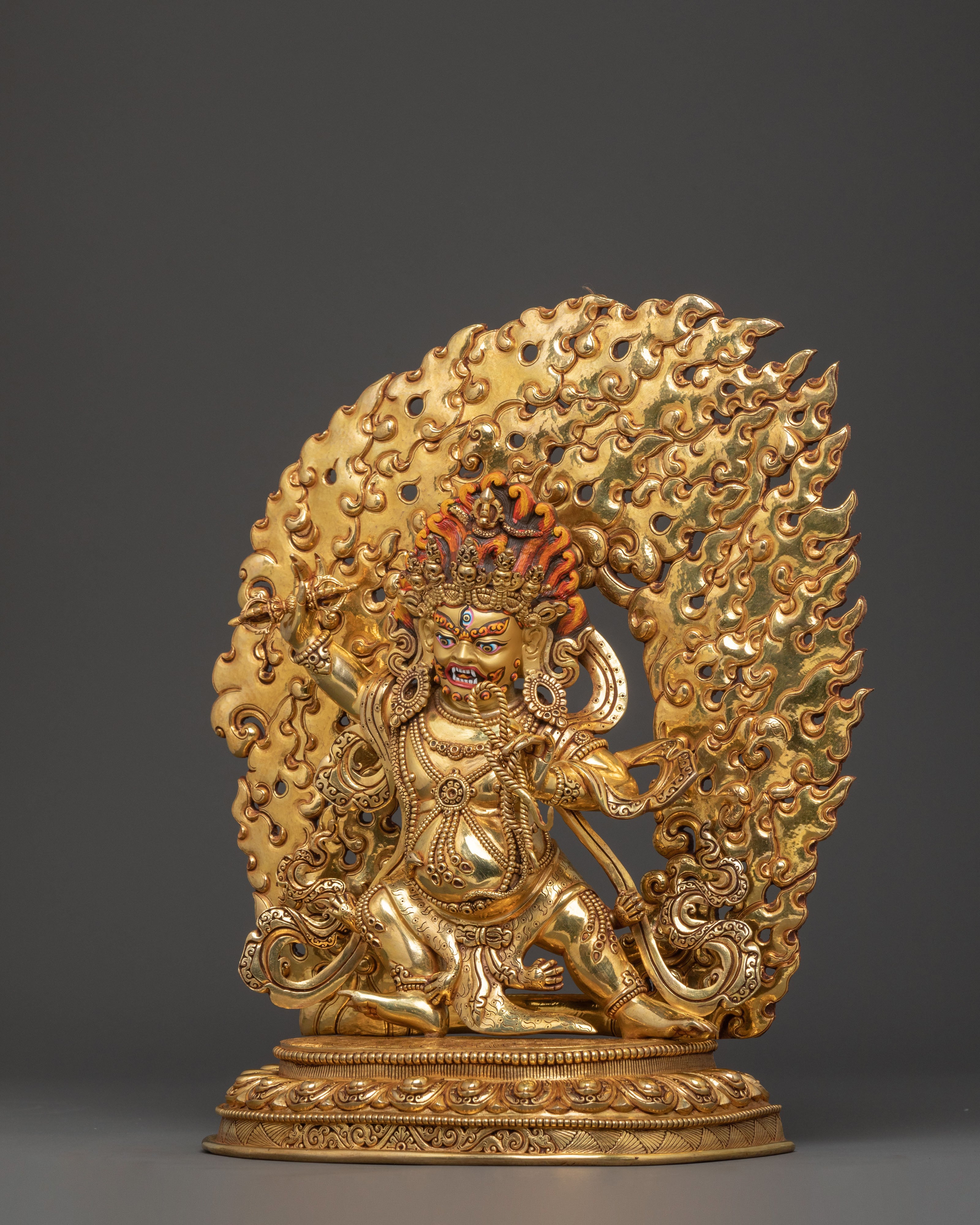 Vajrapani Spiritual Statue | Protector Figure