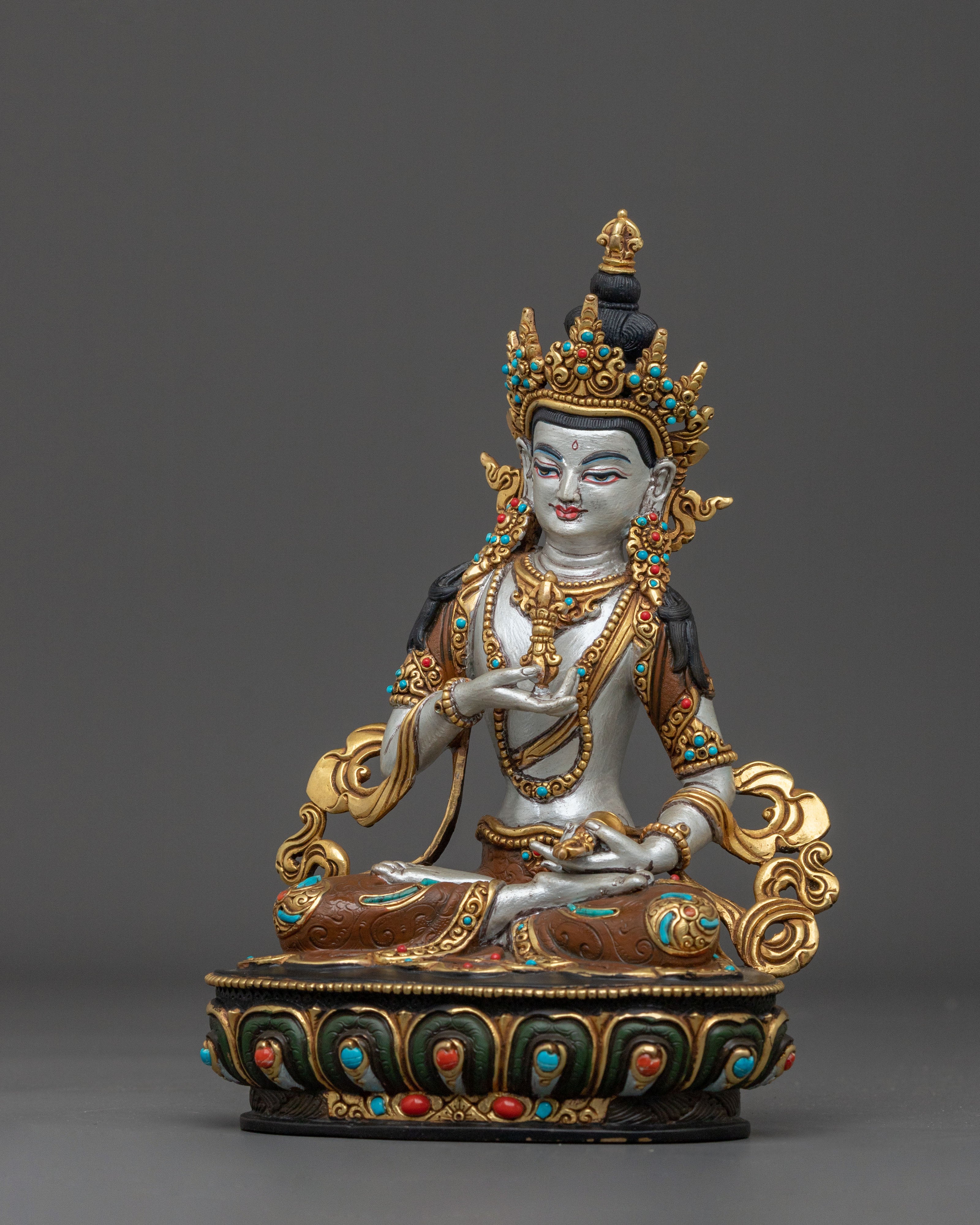 Traditional Vajrasattva Buddhist Statue | Deity of Purification