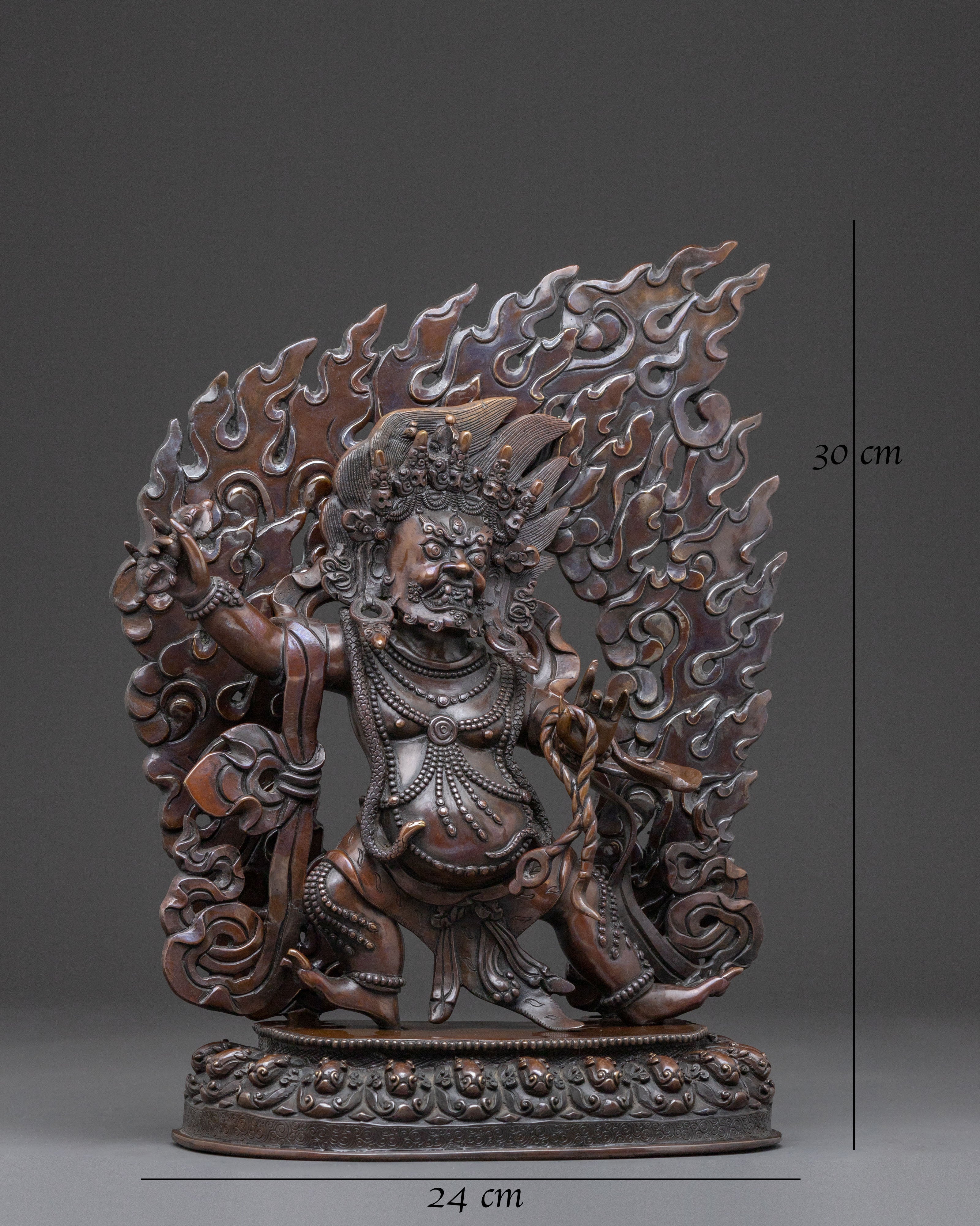 Vajrapani: Oxidized Copper Serenity