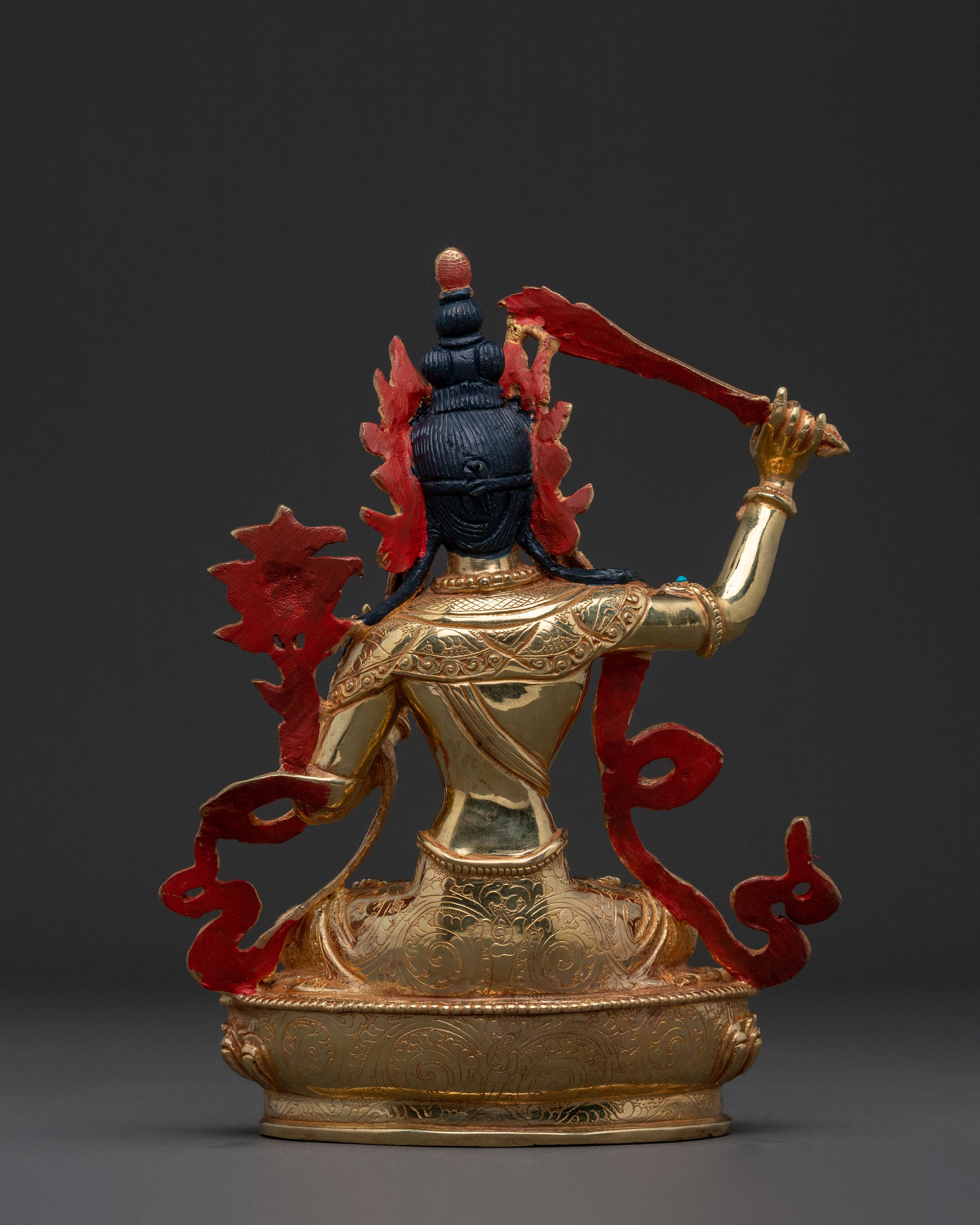 Manjushri Statue | Handcrafted Enlightenment Figure