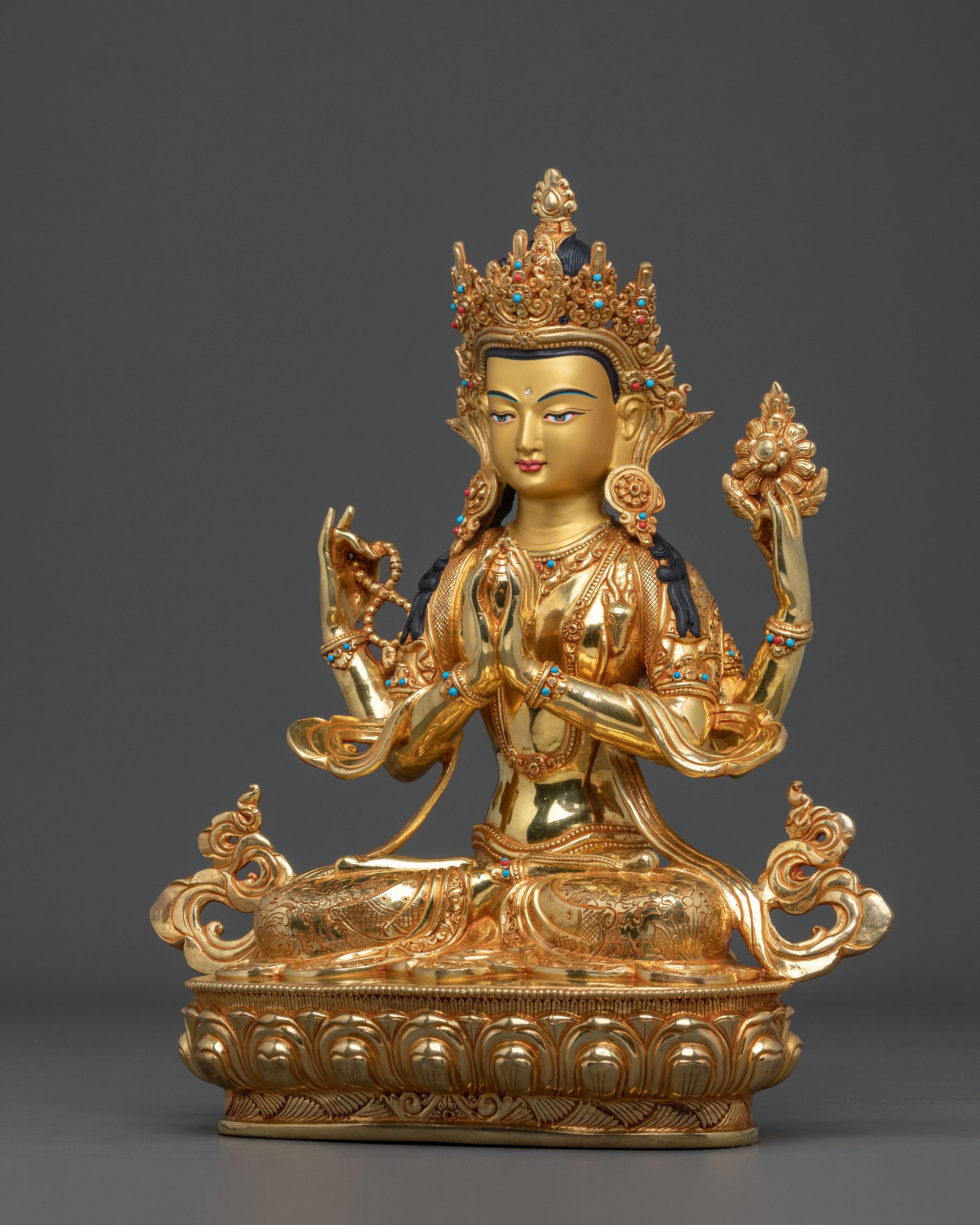 Chenrezig Statue | Tibetan Compassionate Deity