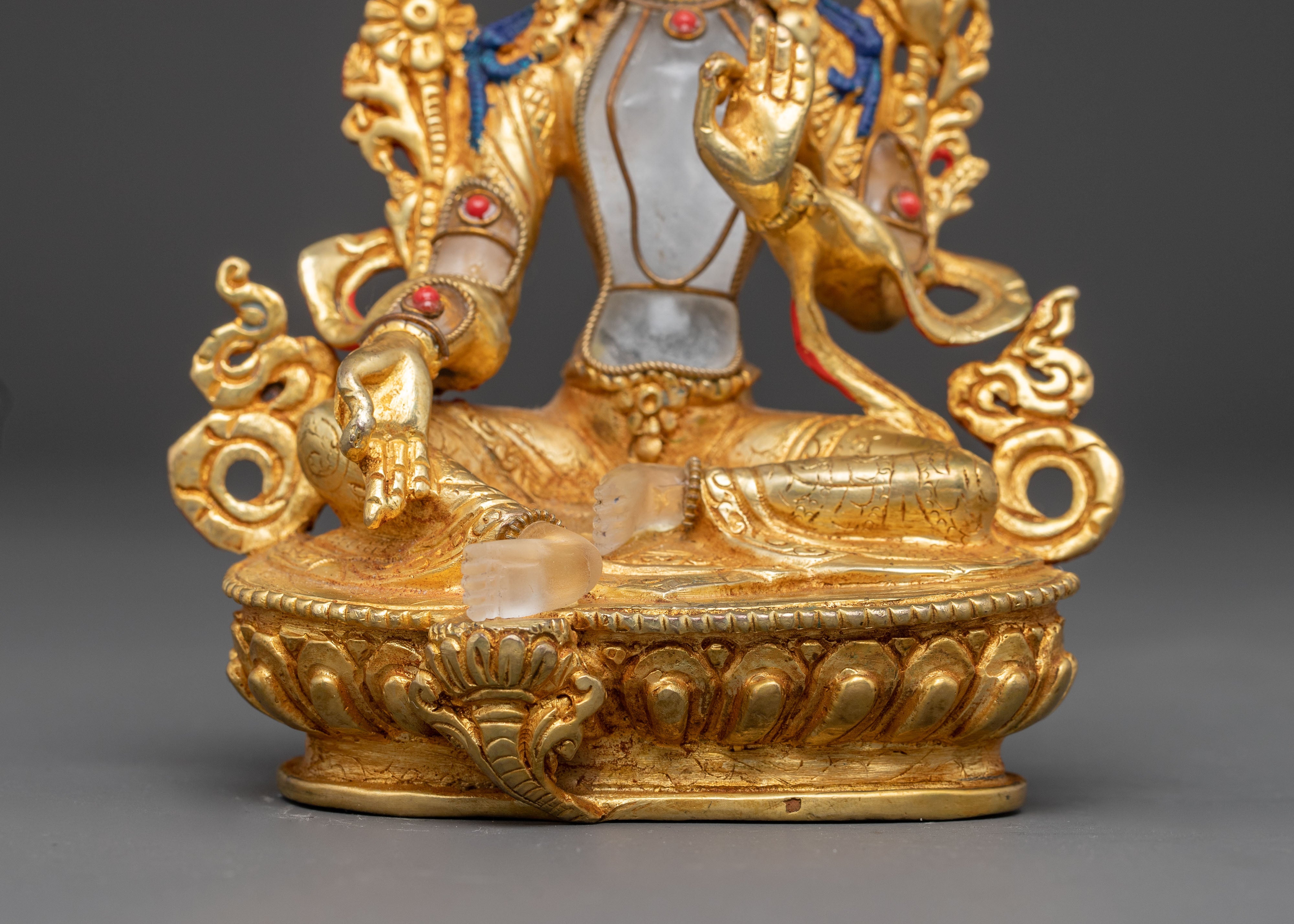 Handmade Sculpture of Compassionate Mother Green Tara