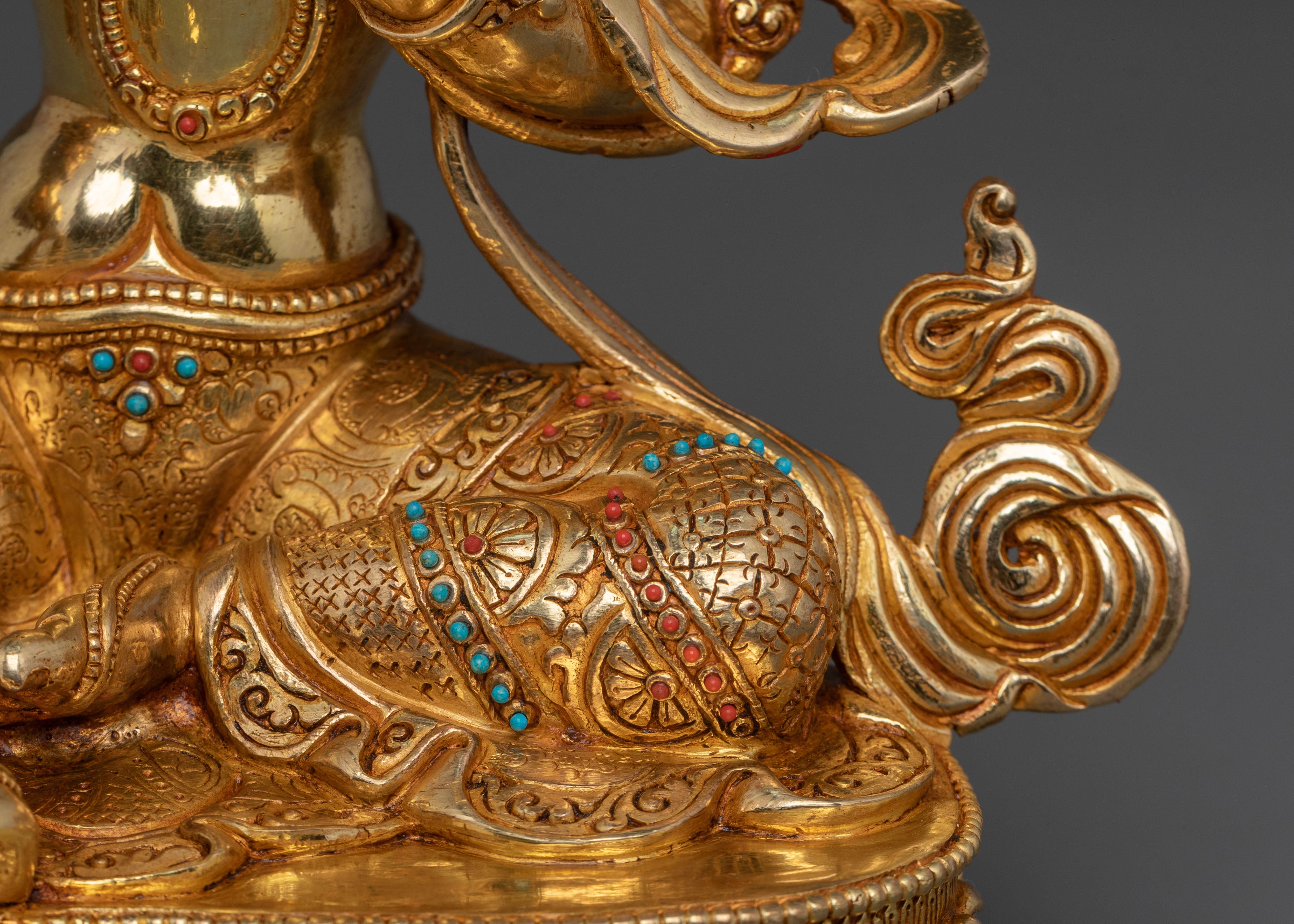 Handcrafted Green Tara Statue | Symbol of Compassion