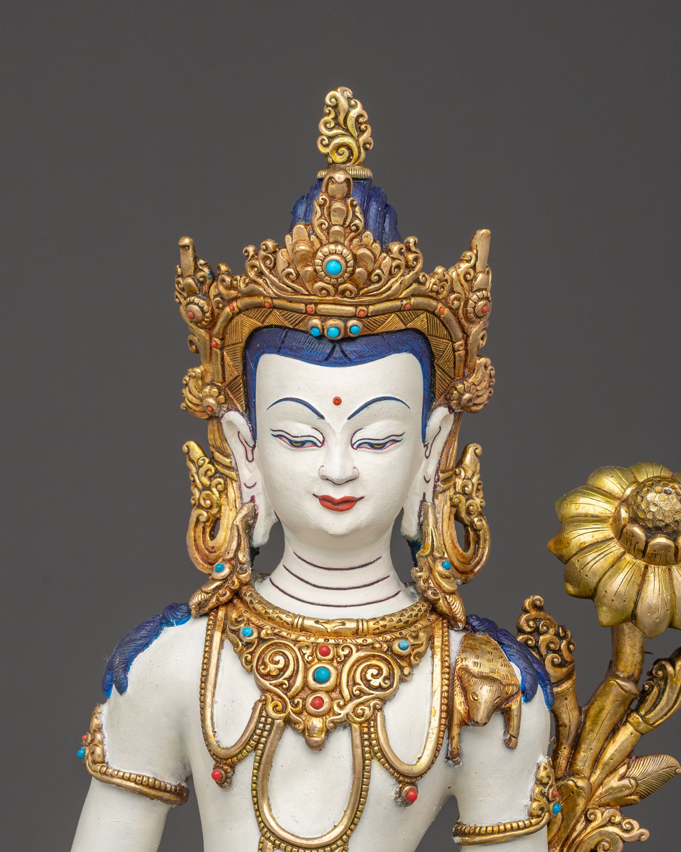 Bodhisattva Lokeshwor Statue | Meditation Altar Decor