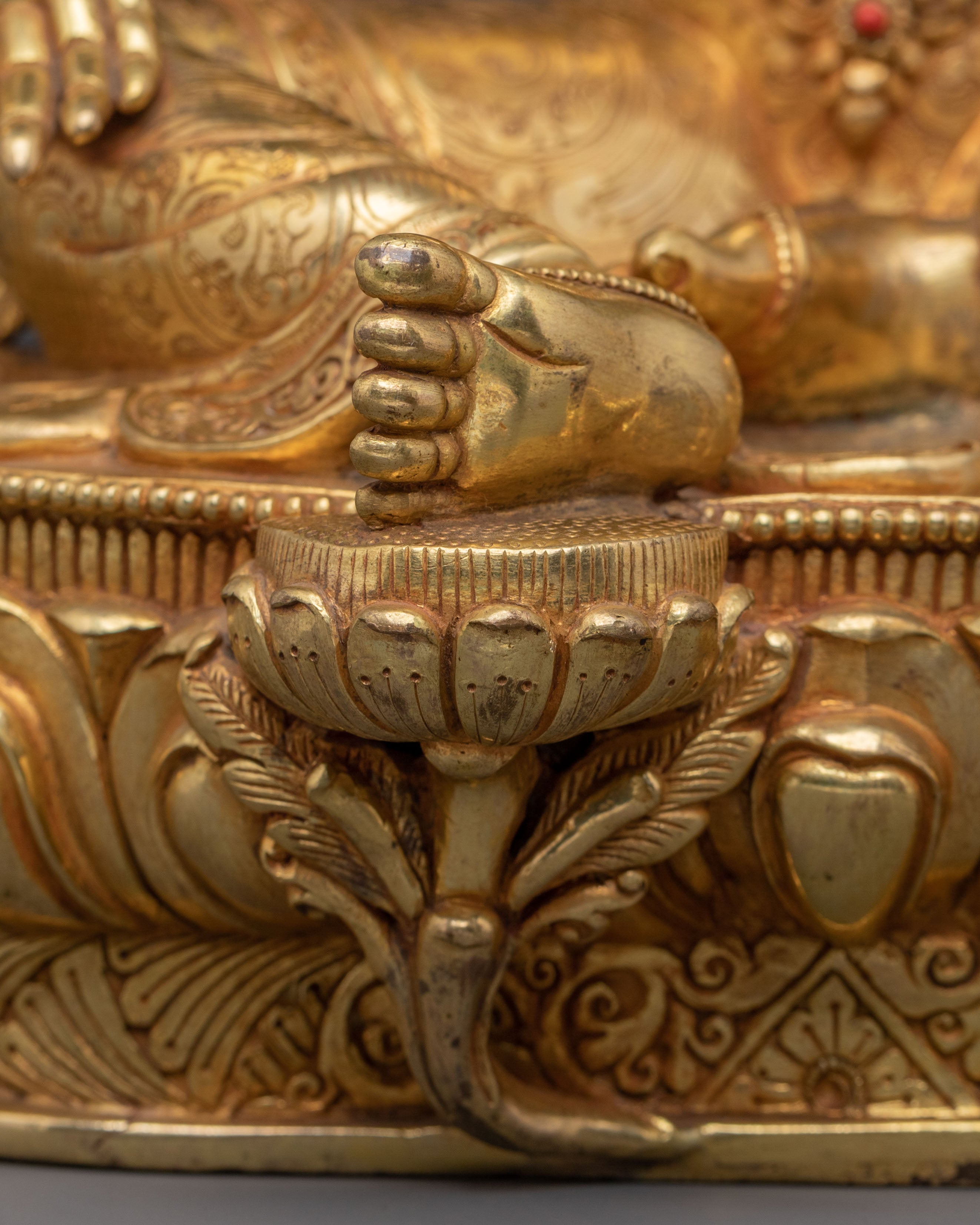 Protection Statue of Green Tara | Symbol of Compassion