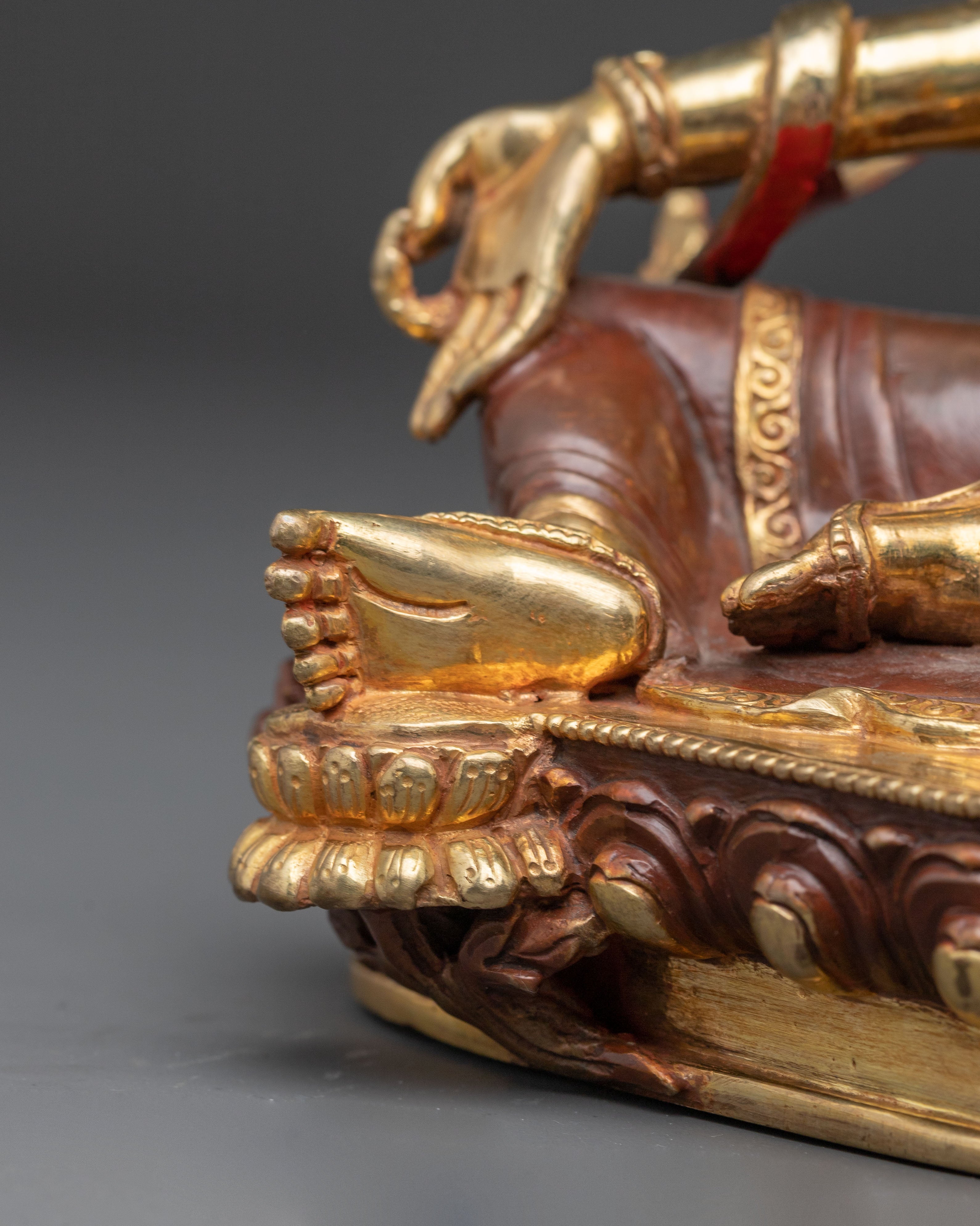 Handmade Sculpture of Mother Green Tara | Compassionate Protector