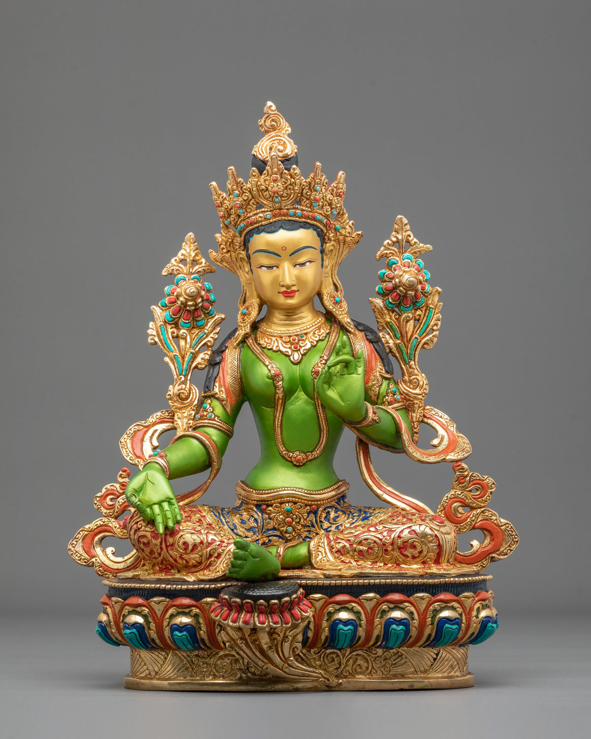 Green Tara Statue 