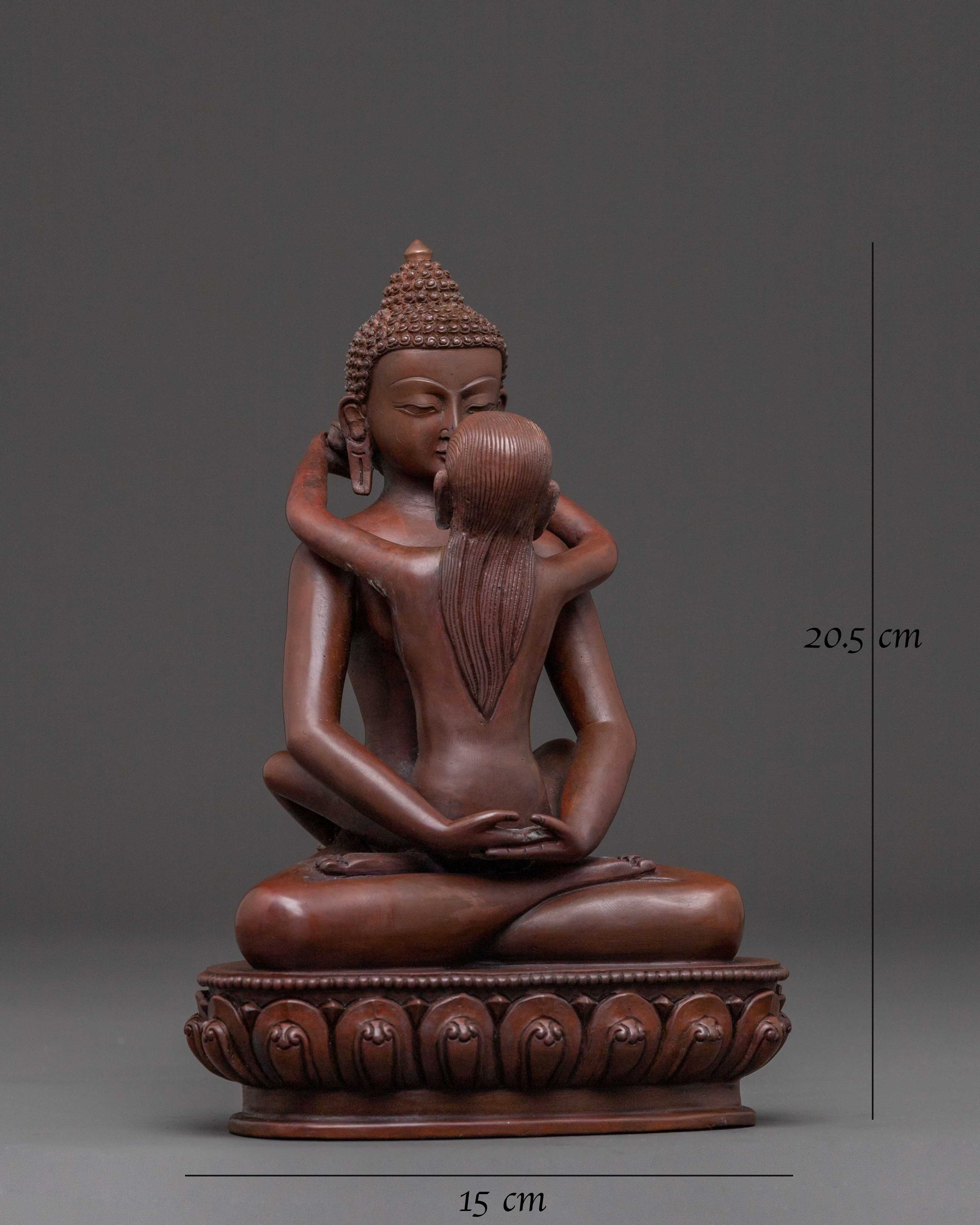 Samantabhadra Traditional Statue with Consort