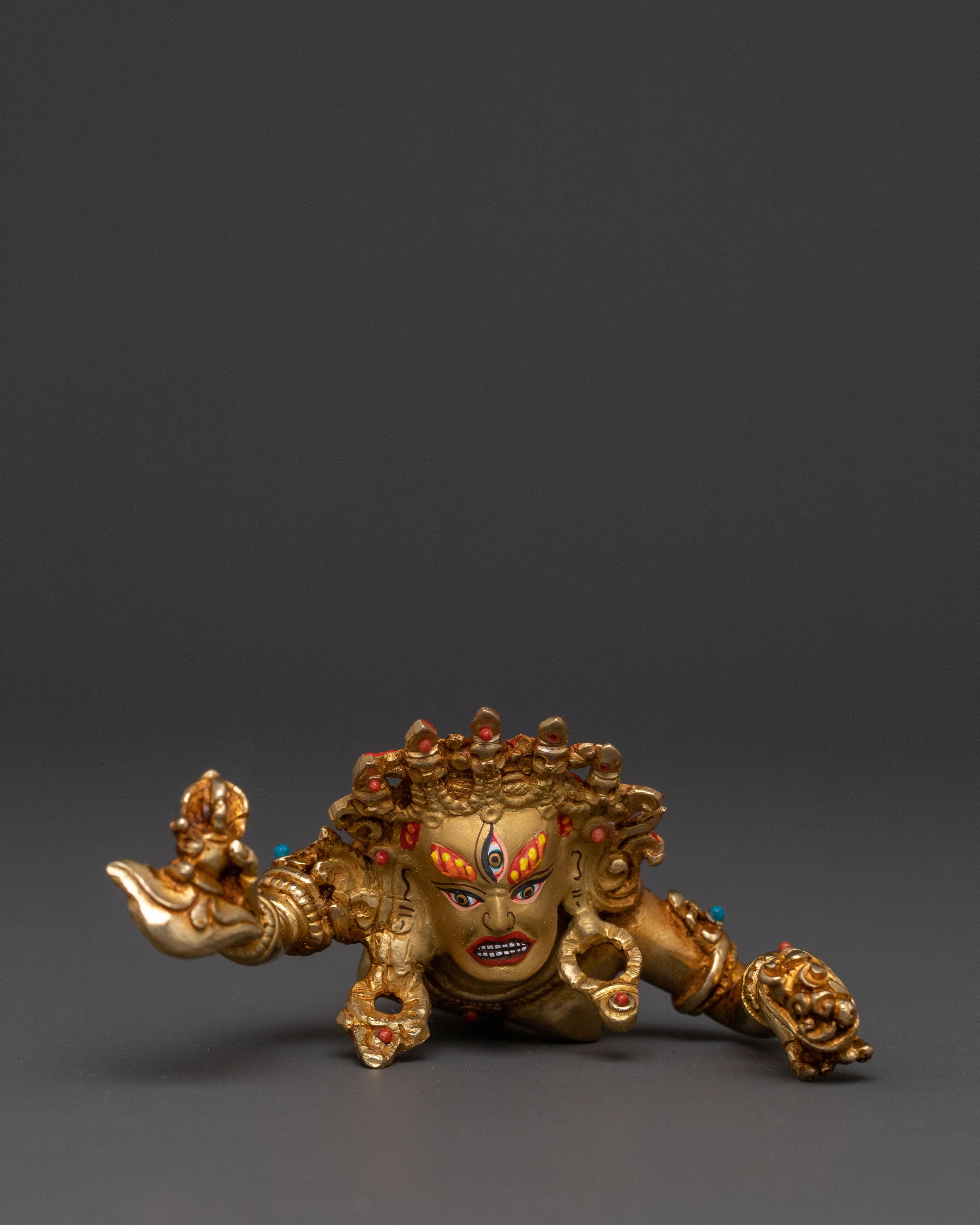 Fierce Hevajra Tantric Deity Statue | Buddhist Decor