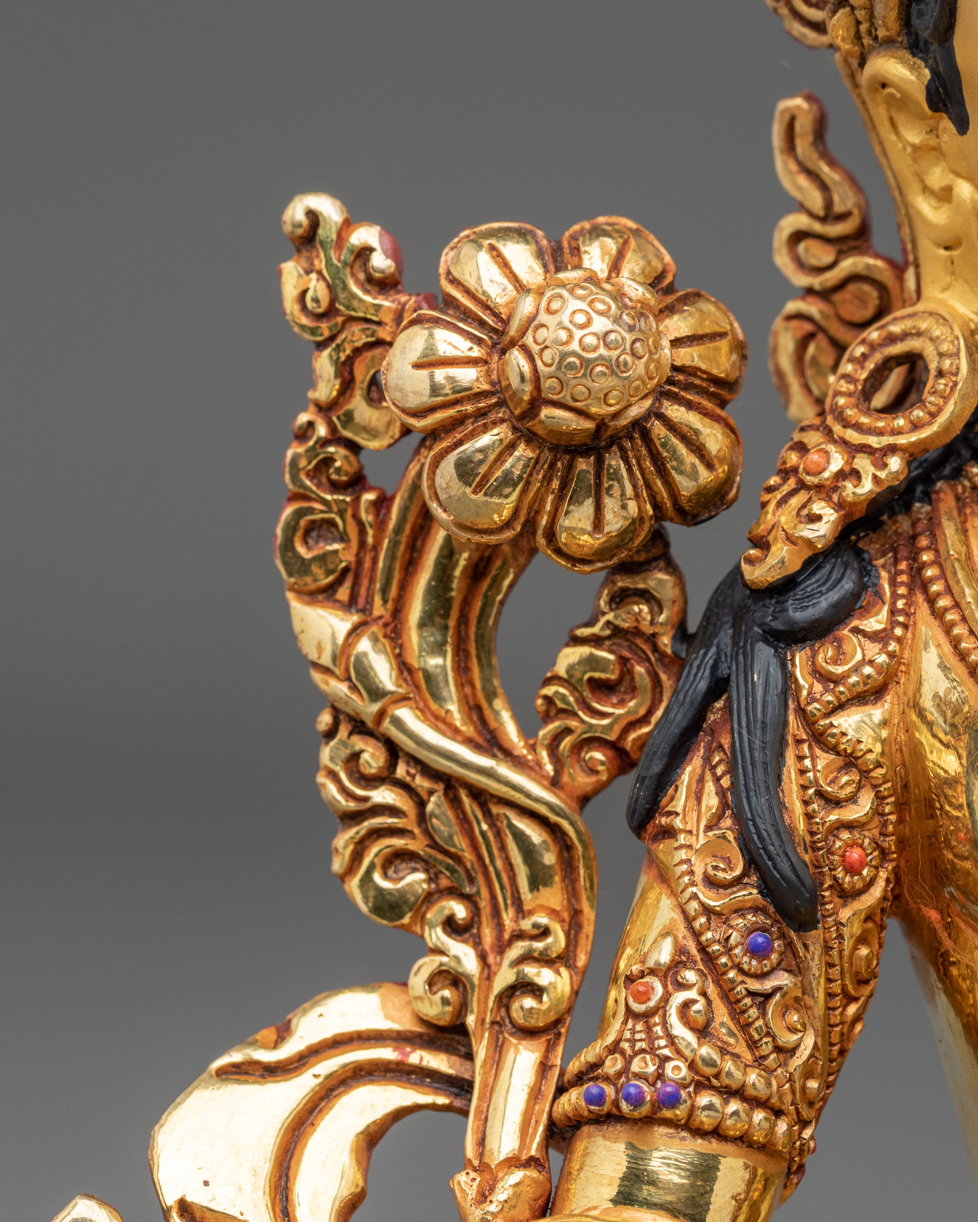 Sita Tara "White Tara" Golden Statue | Made in Nepal