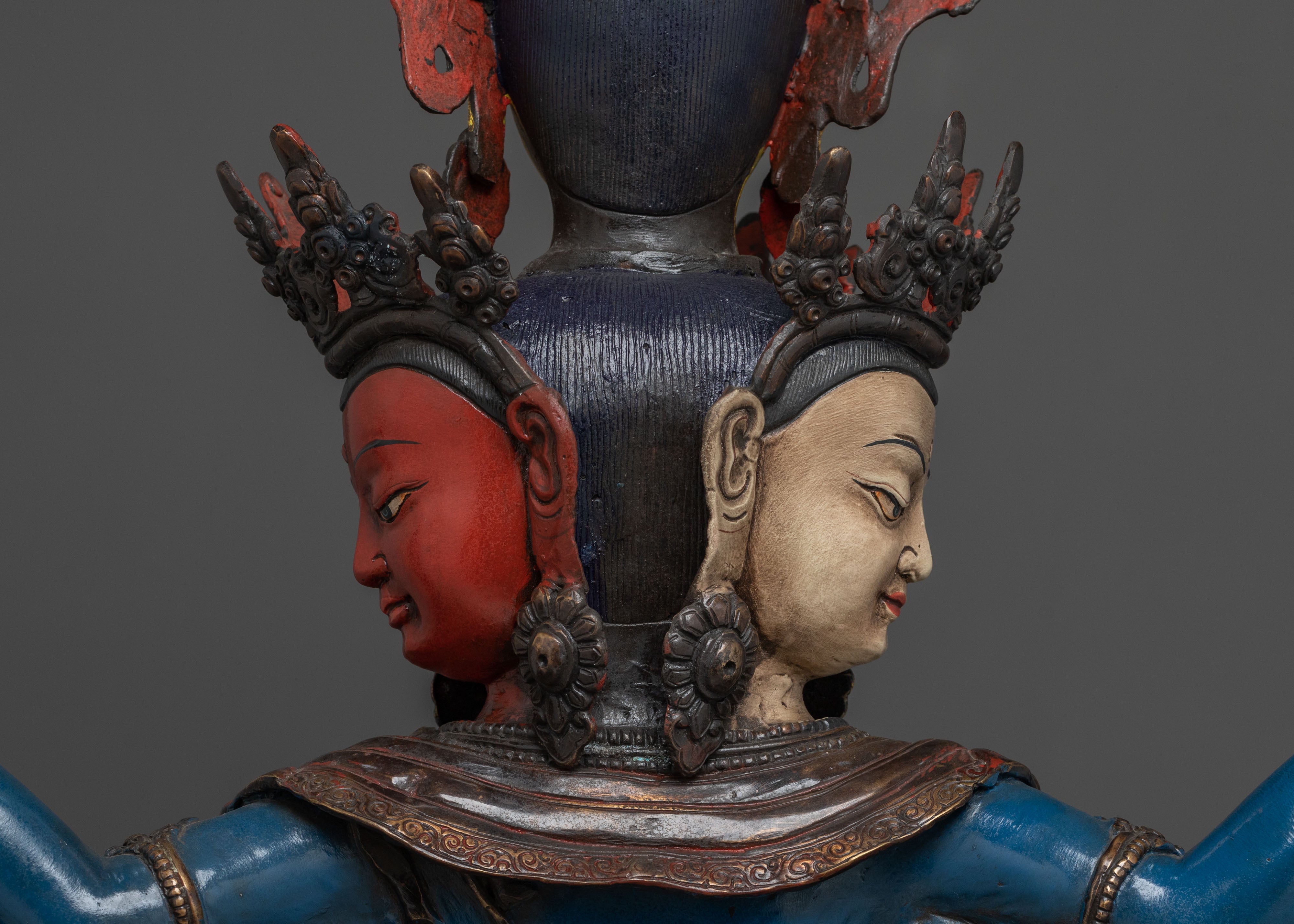 Lokeshwor Traditional Figurine in Pure Copper