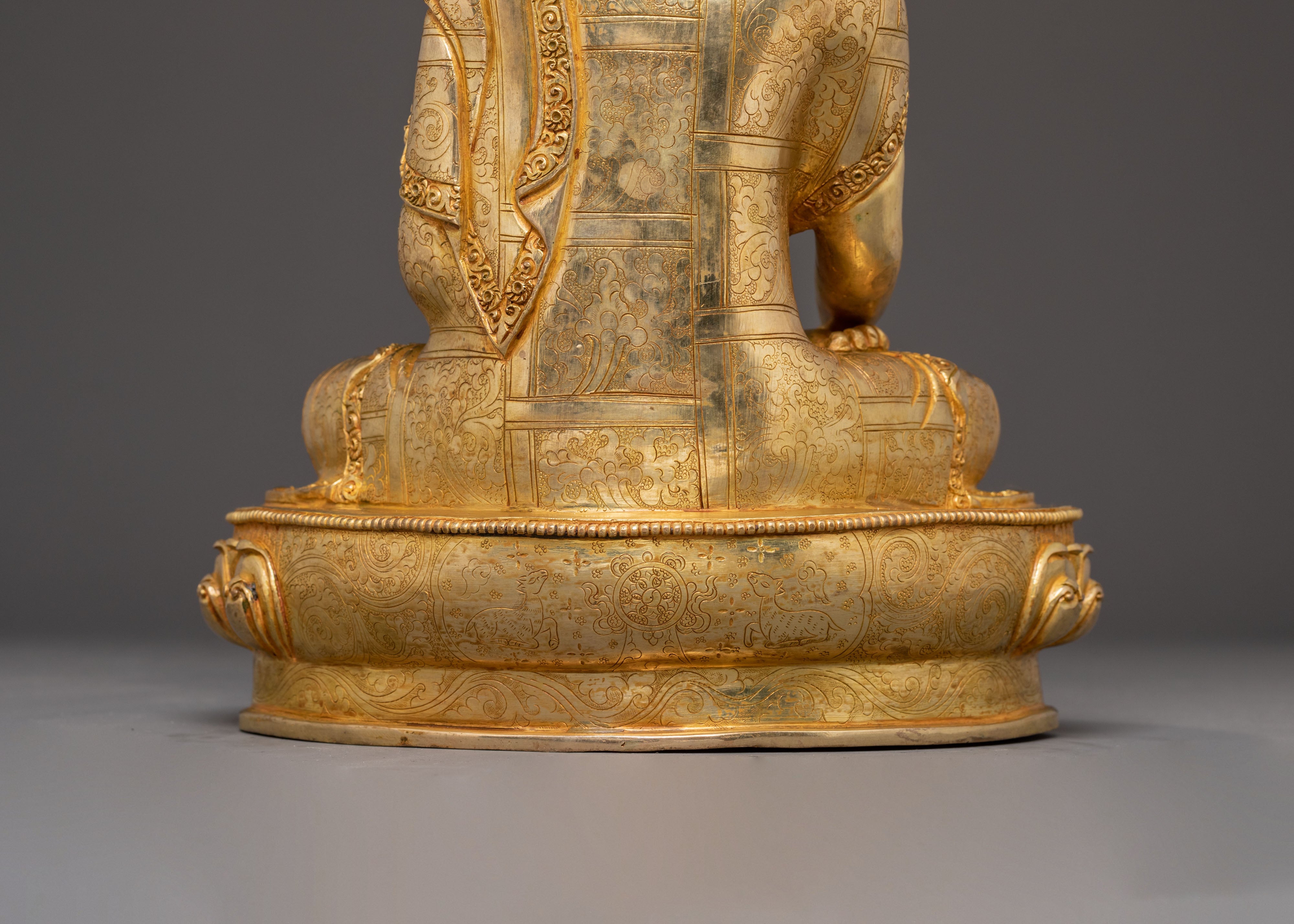 Buddha Dharma Sangha Statue Set | Traditional Buddhist Art