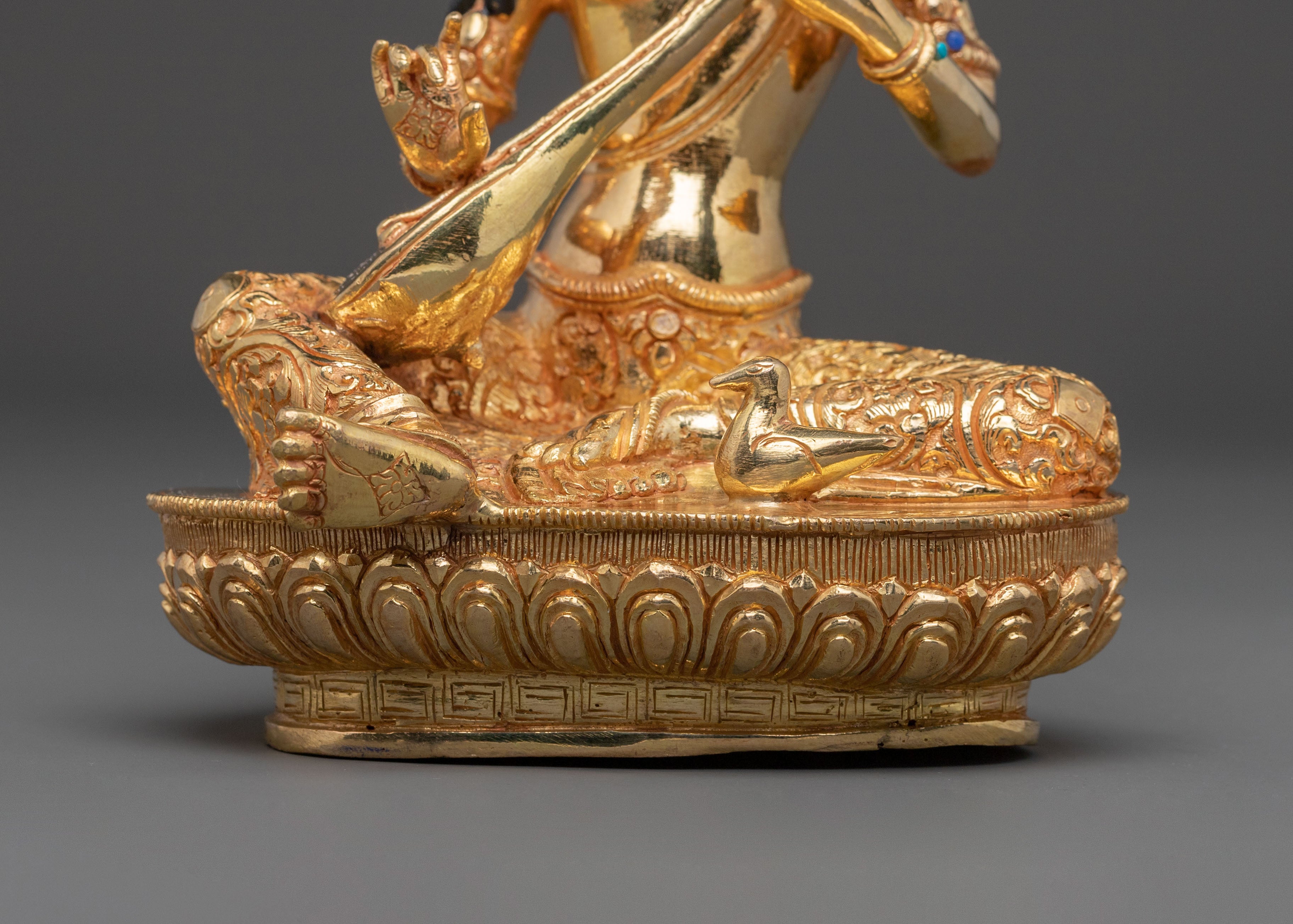 Hindu Goddess Saraswati Statue | Spiritual Decor