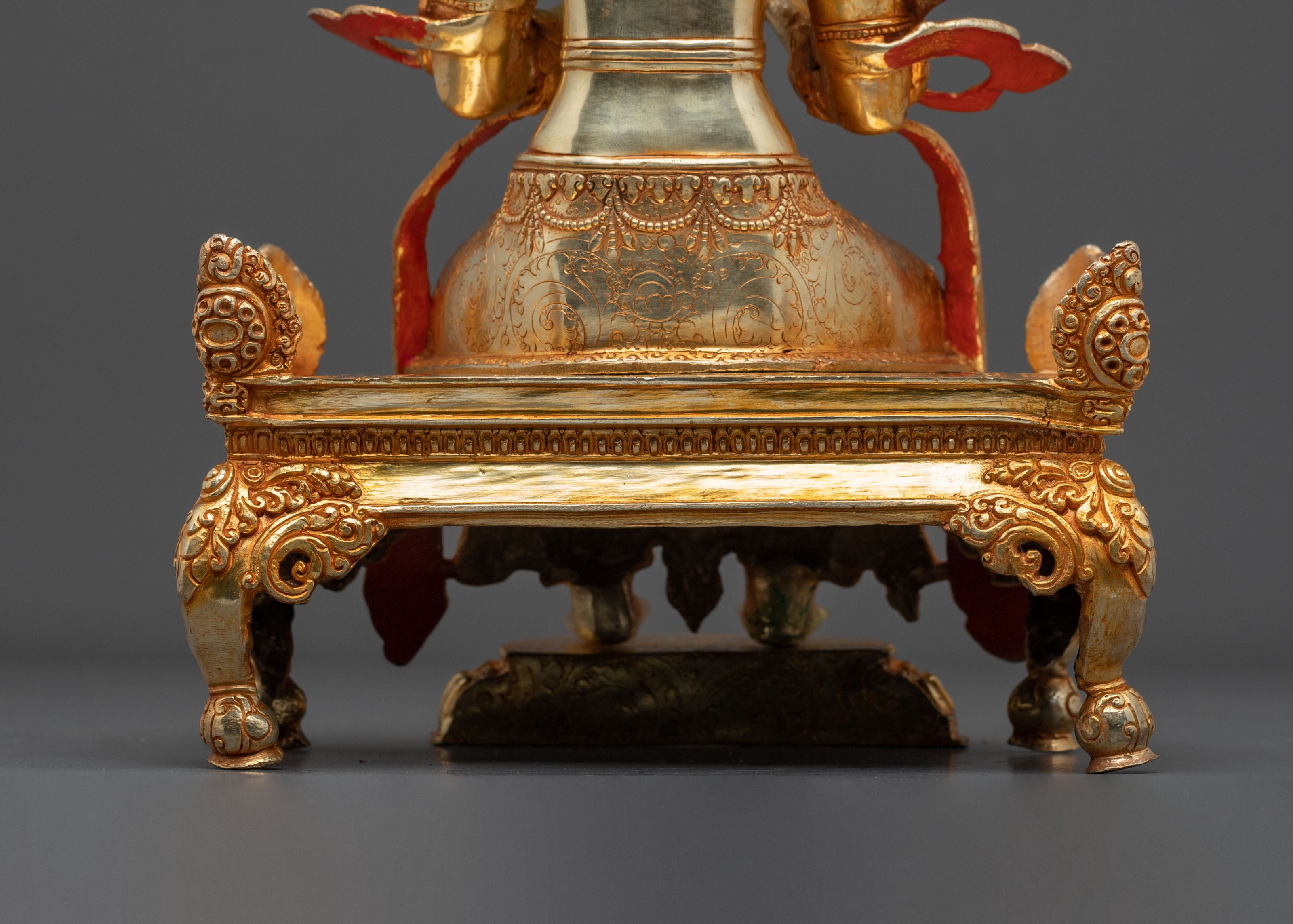 Maitreya Buddha Statue | Handcrafted 24K Gold Gilded