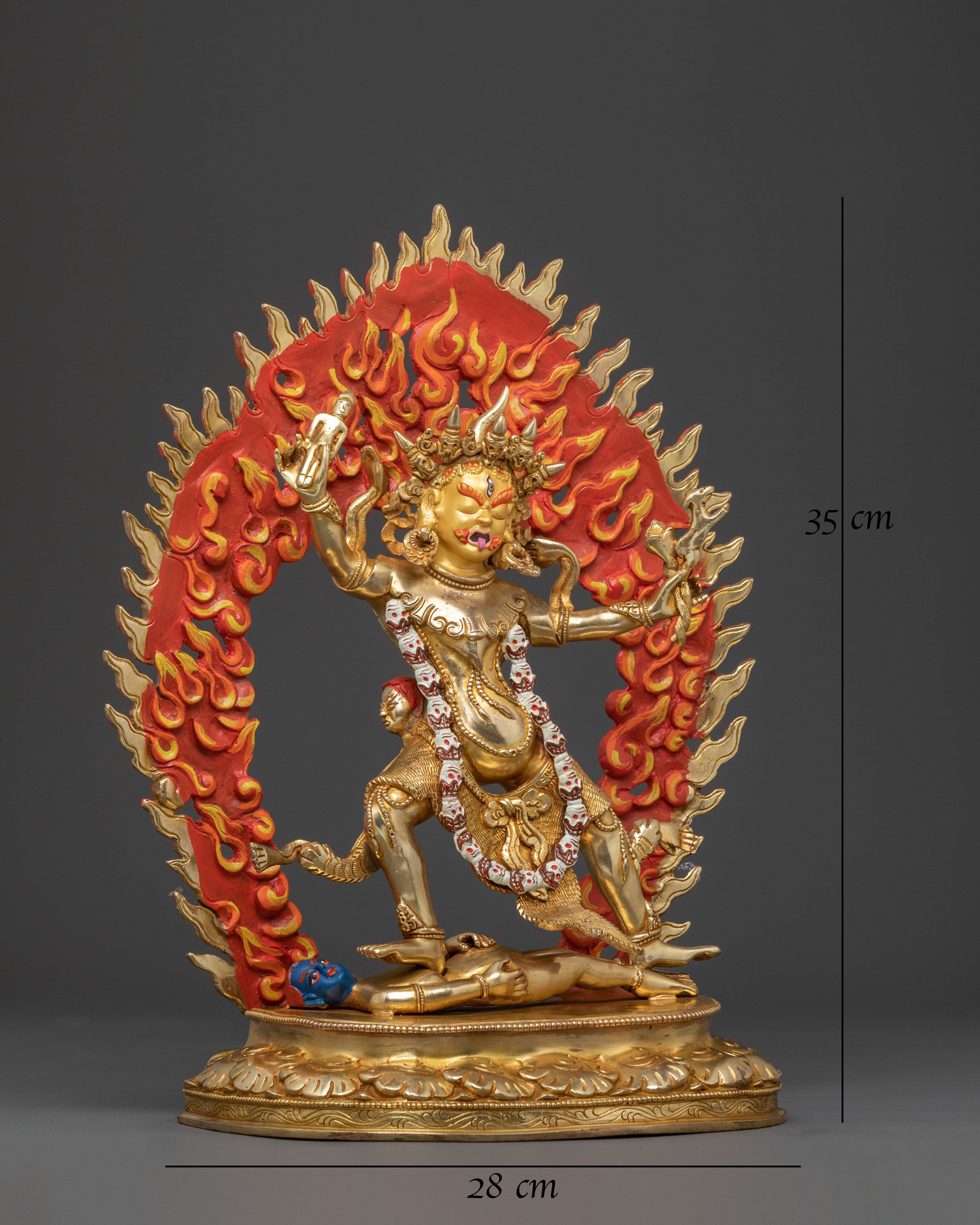 Ekajati Protector Statue | Fierce Tantric Protector Deity