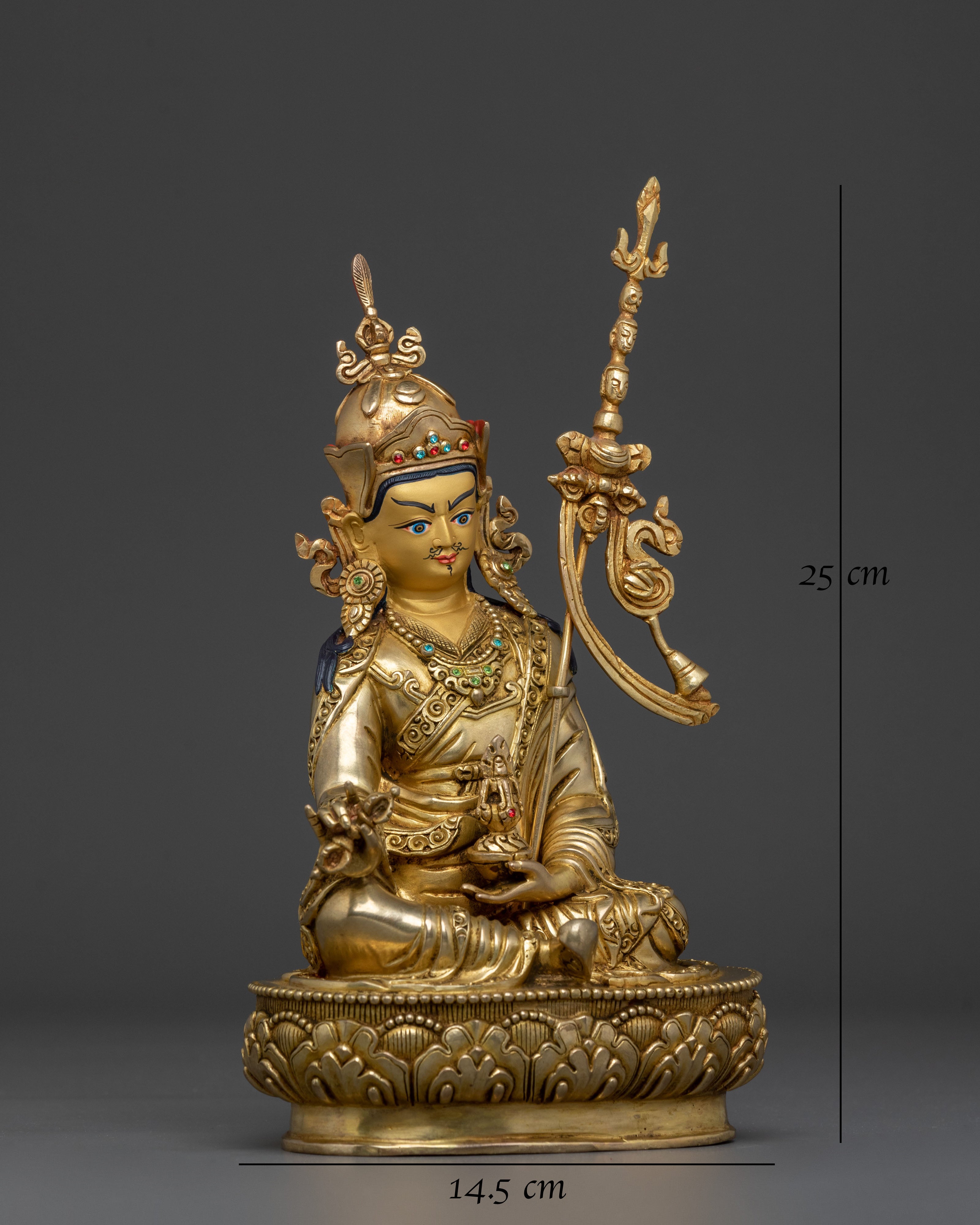 Guru Rinpoche Sculpture | Tibetan Buddhist Master