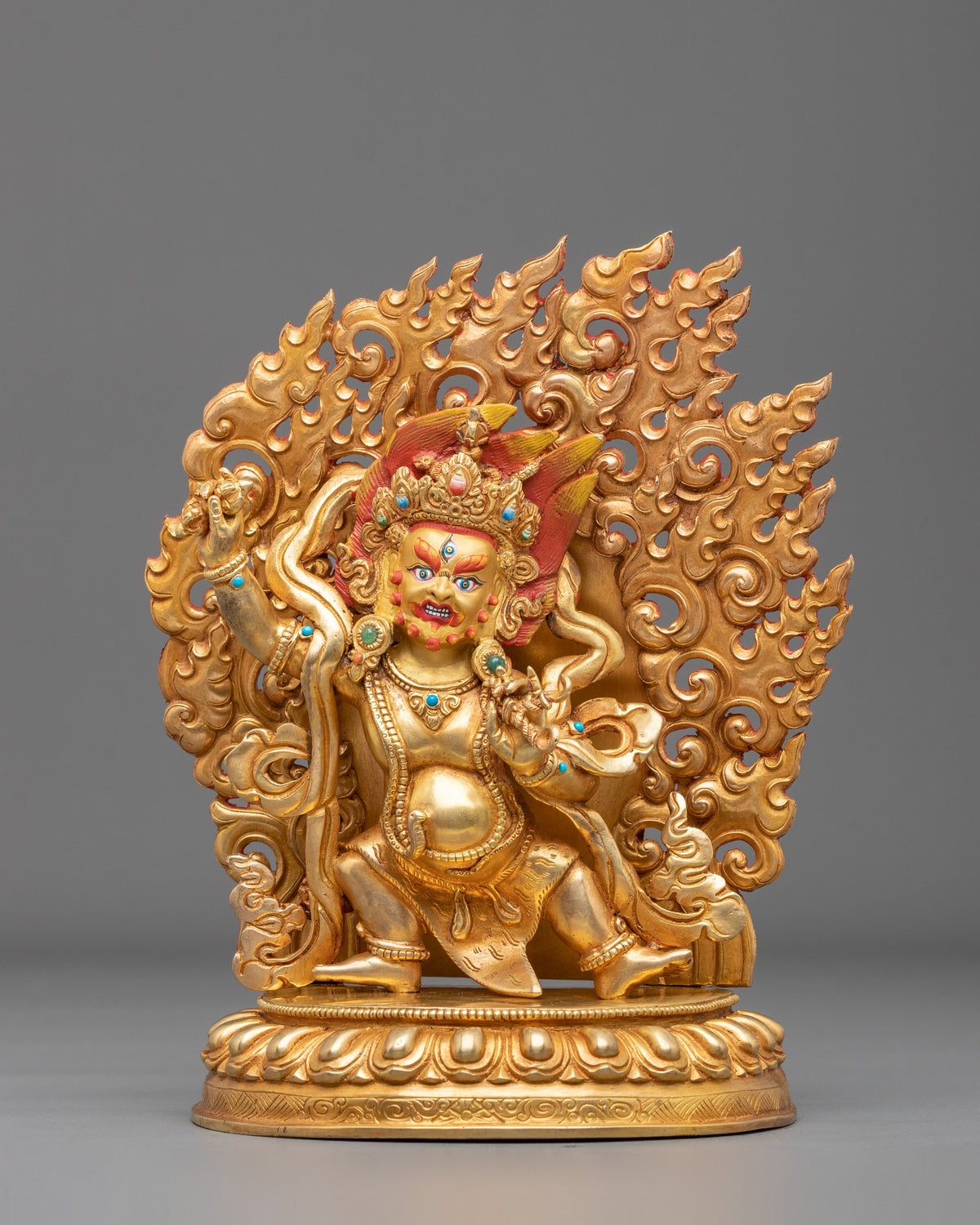 Vajrapani Statue | Refined Buddhist Sculpture