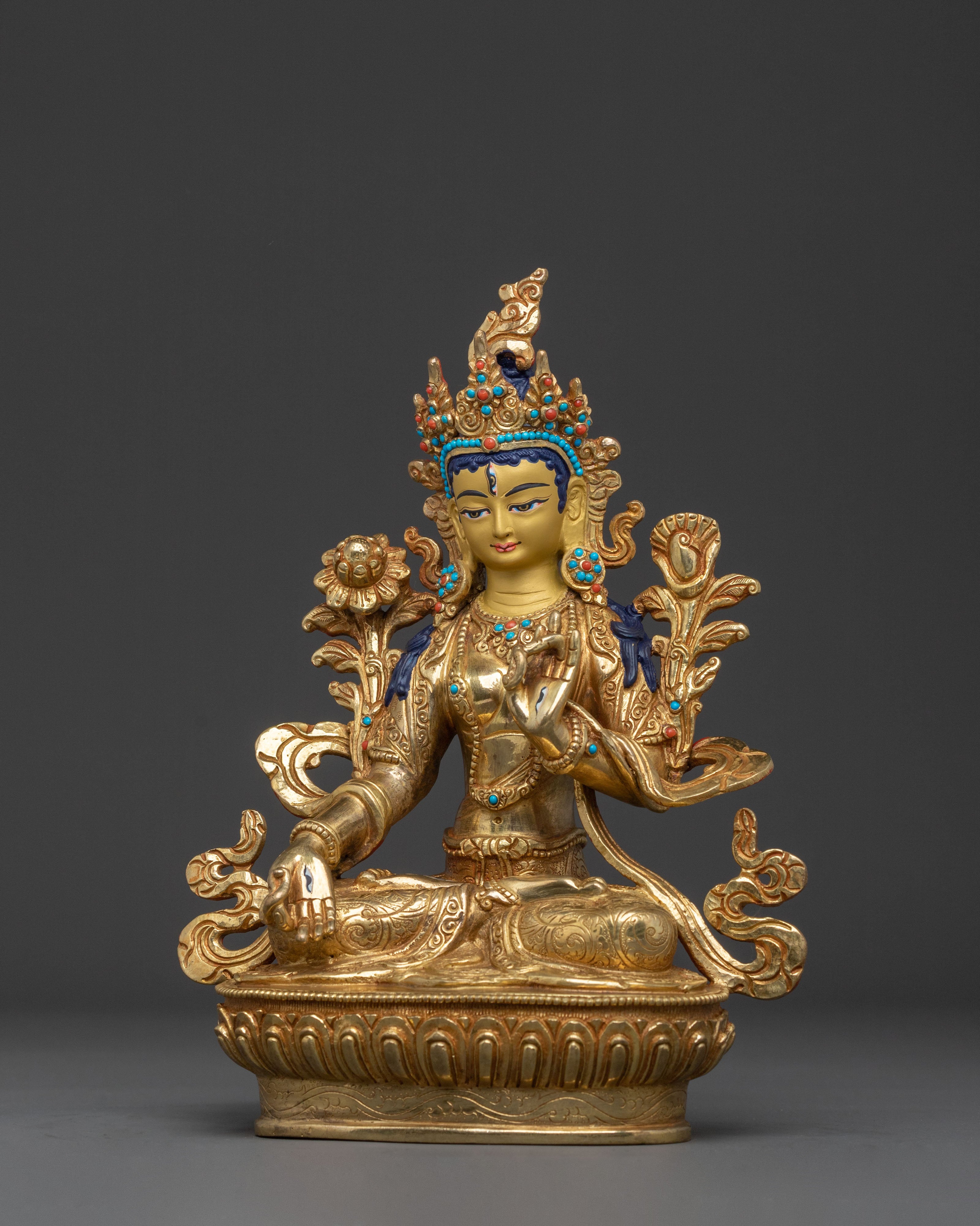 White Tara Blessing Statue | Longevity Figurine