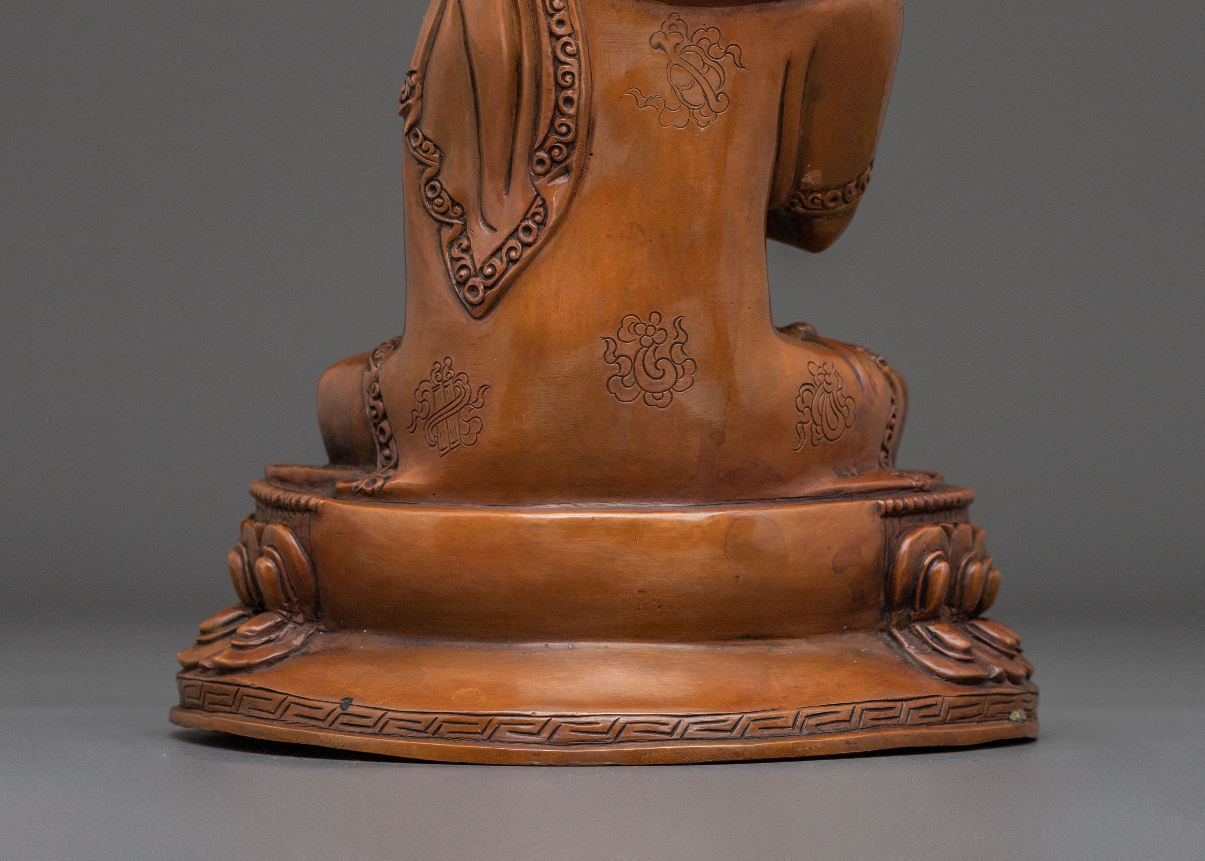 16th Karmapa Statue | Buddhist Master Altar Decoration