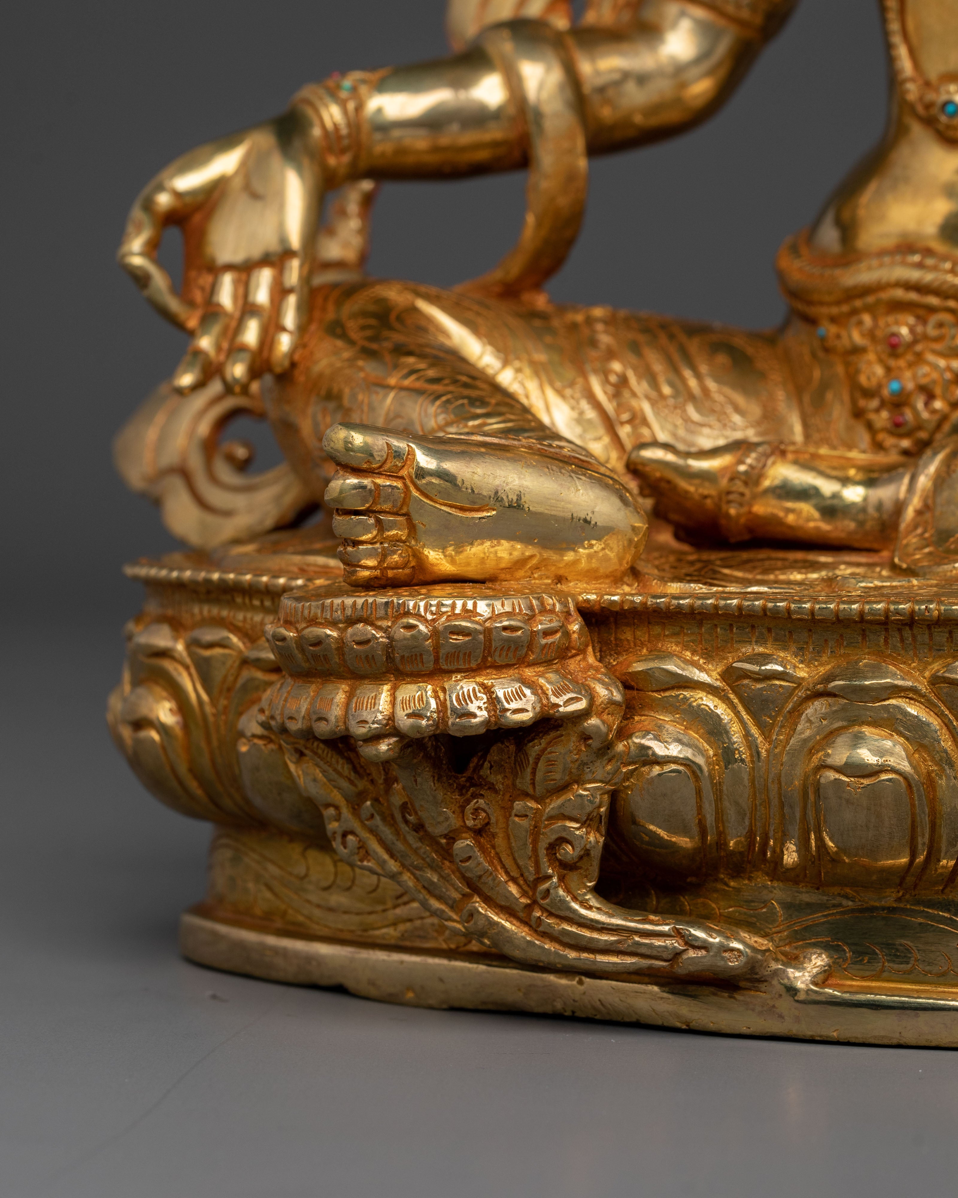 Green Tara Sculpture | Compassionate Goddess