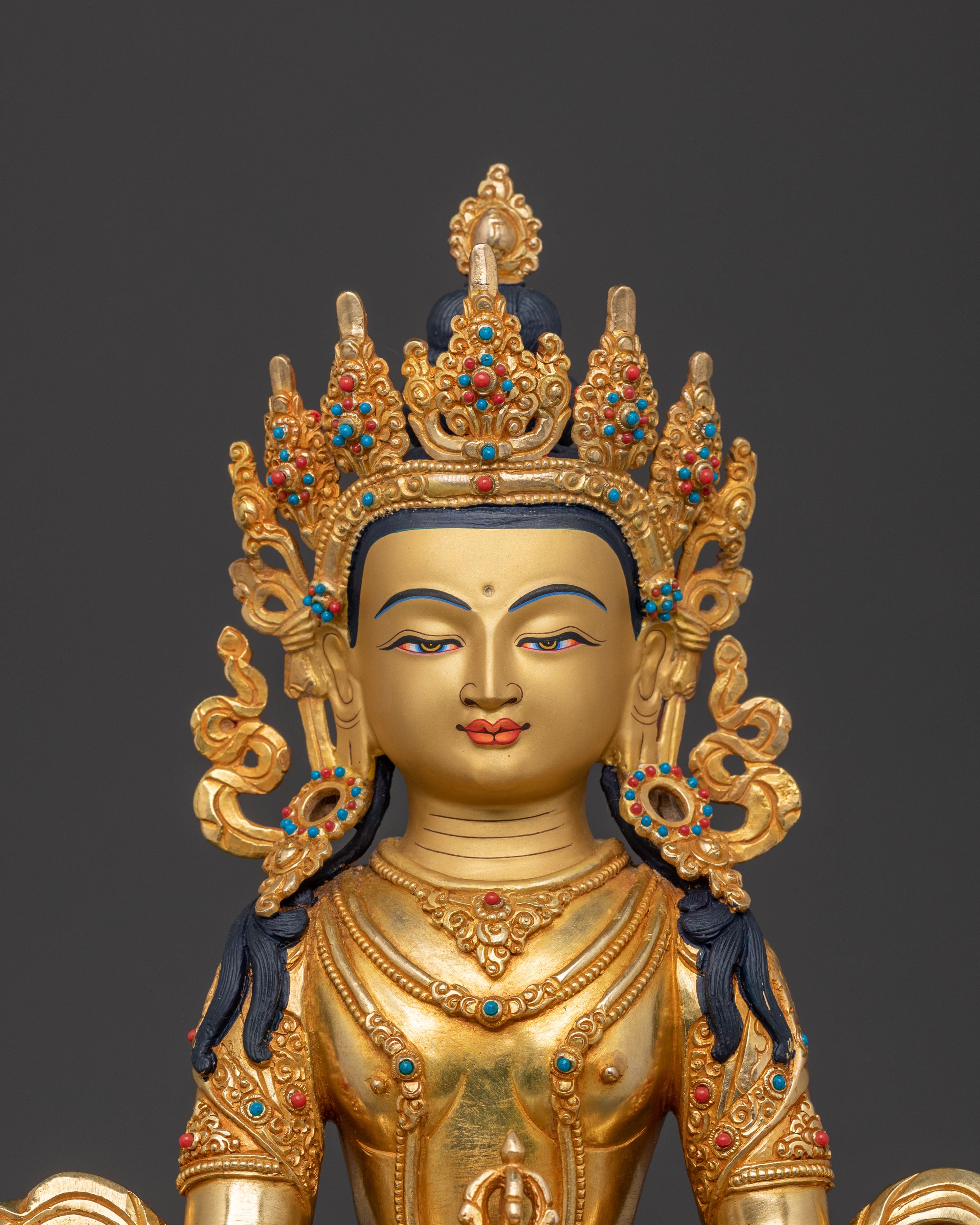 Handcrafted Mitrugpa Statue | Copper Figure