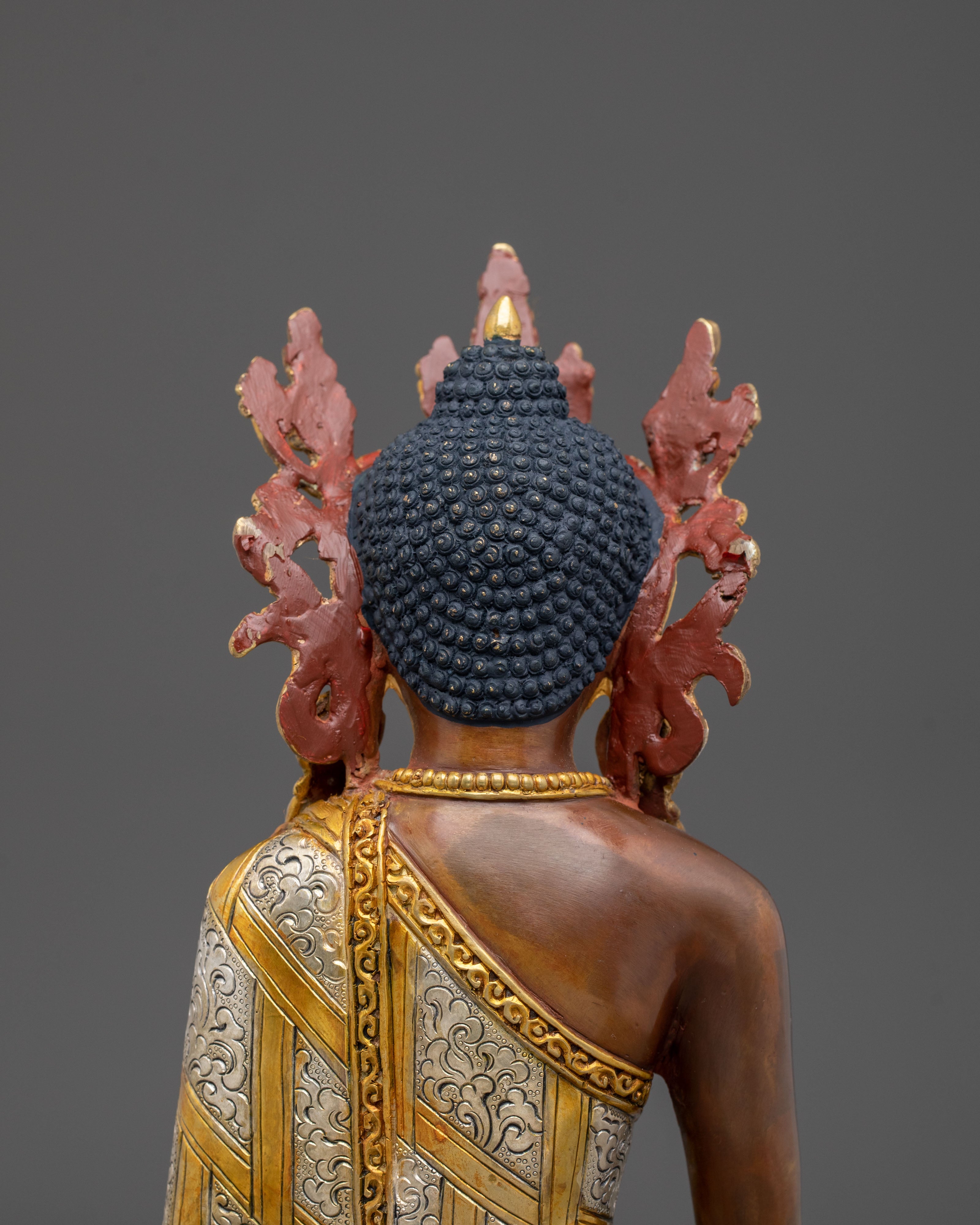Amitabha Buddha Sacred Statue | Hand-Gilded Serenity