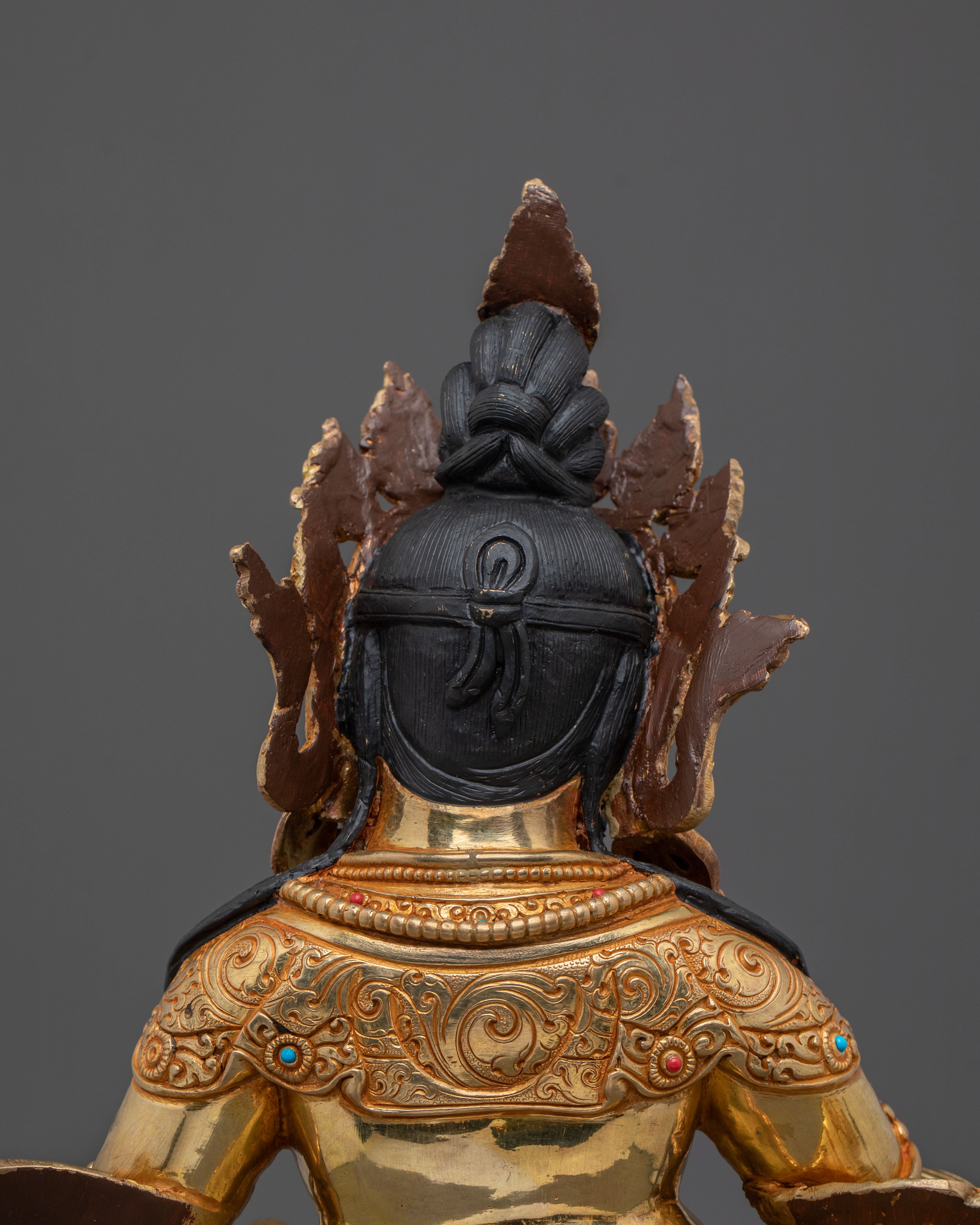 Tibetan Wealth Deity Dzambhala Spiritual Statue | Home Decor