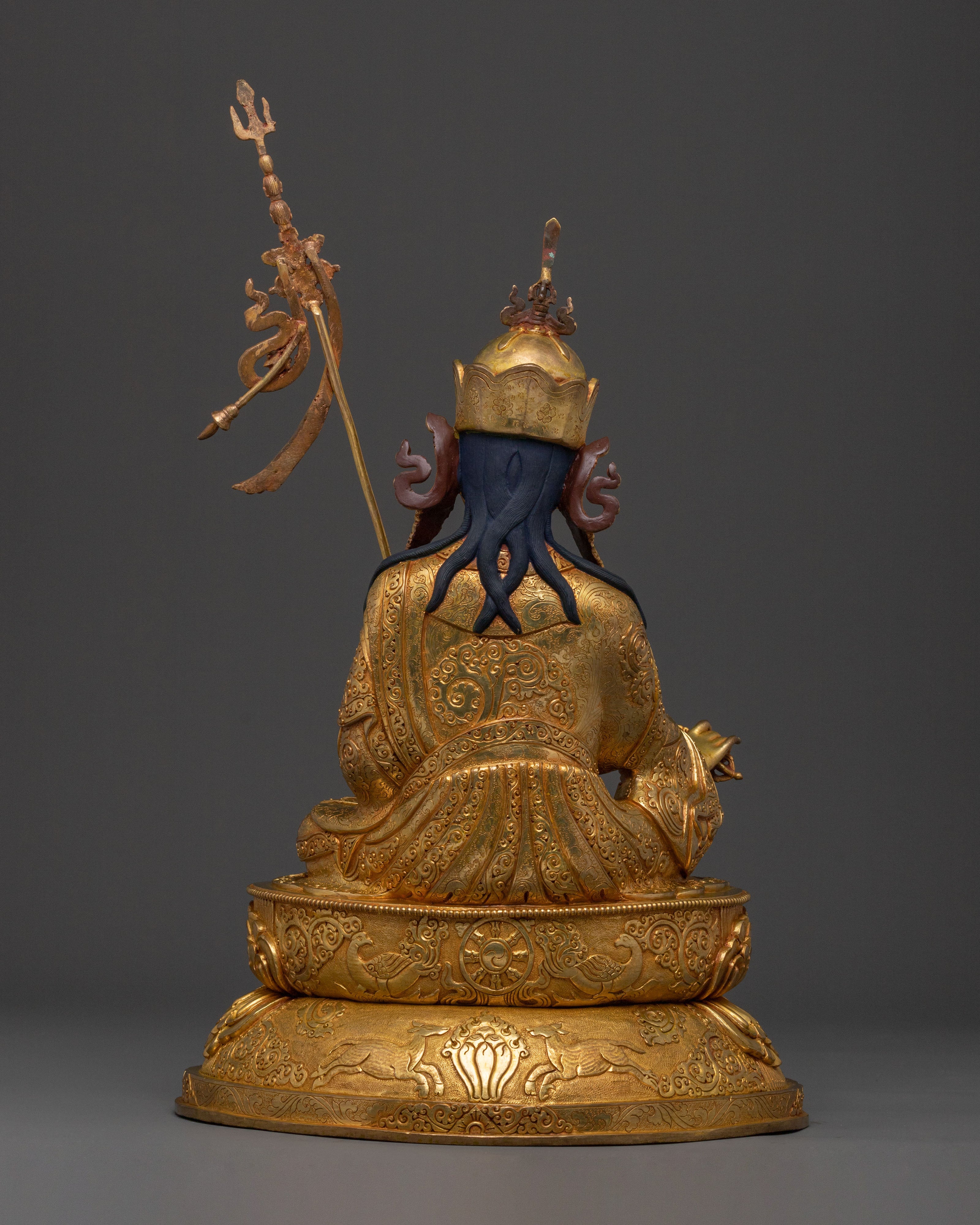 Handmade Guru Rinpoche Statue | Spiritual Protector