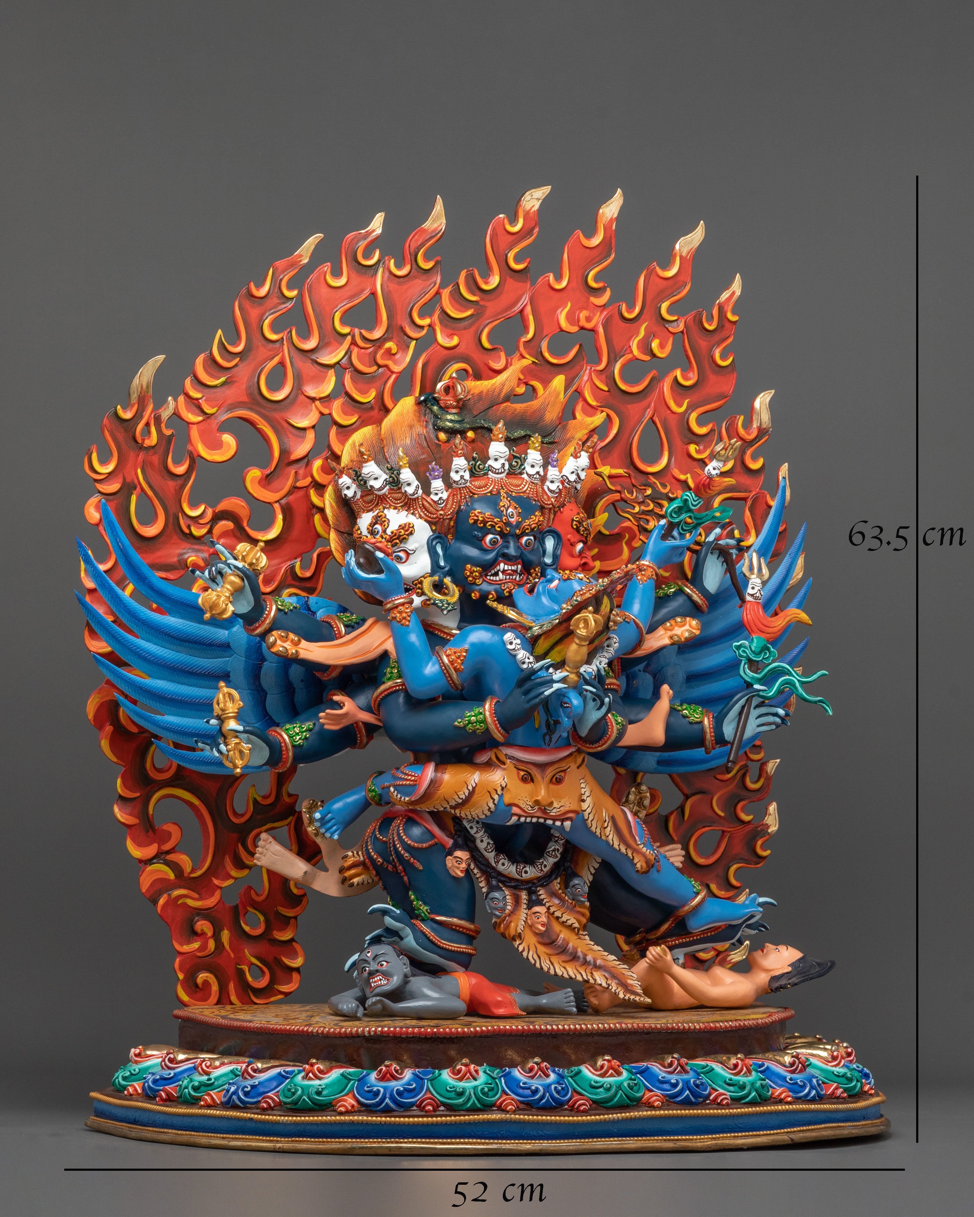 Hand Carved Vajrakilaya Statue | Symbol of Purification