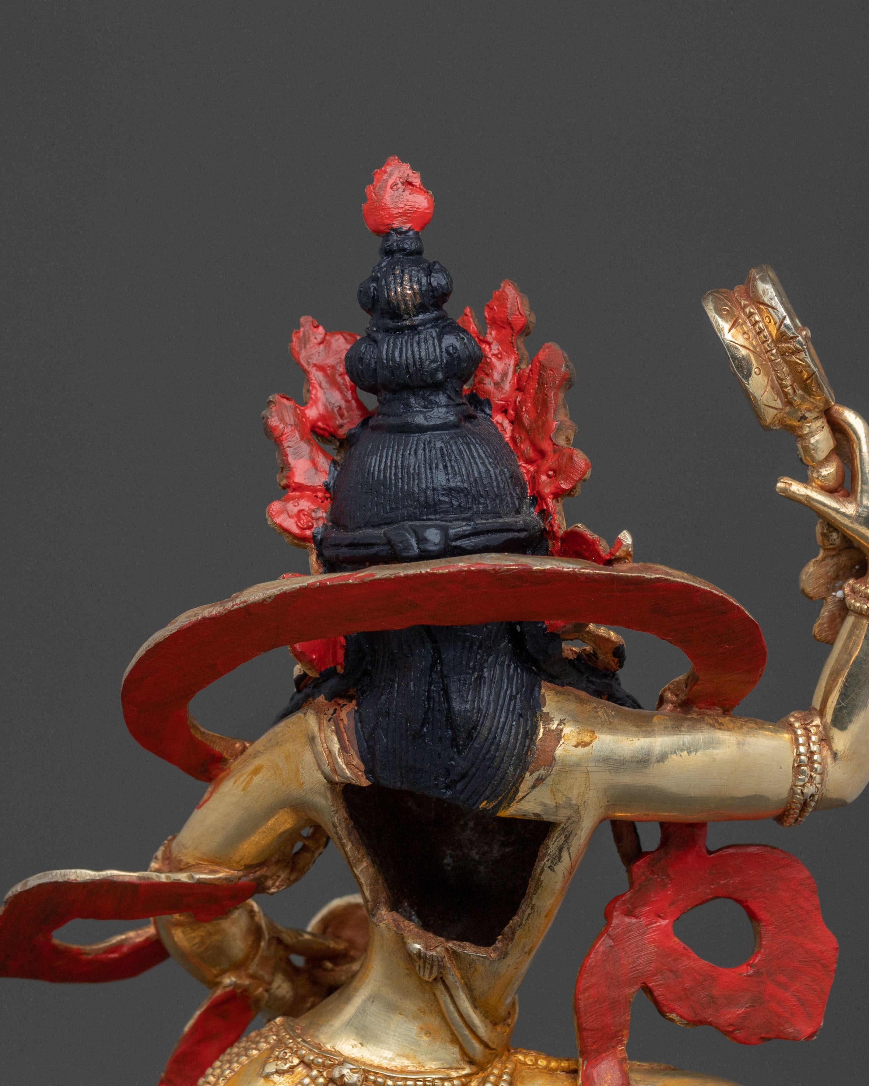 Radiant Tibetan Machig Labdron Sculpture