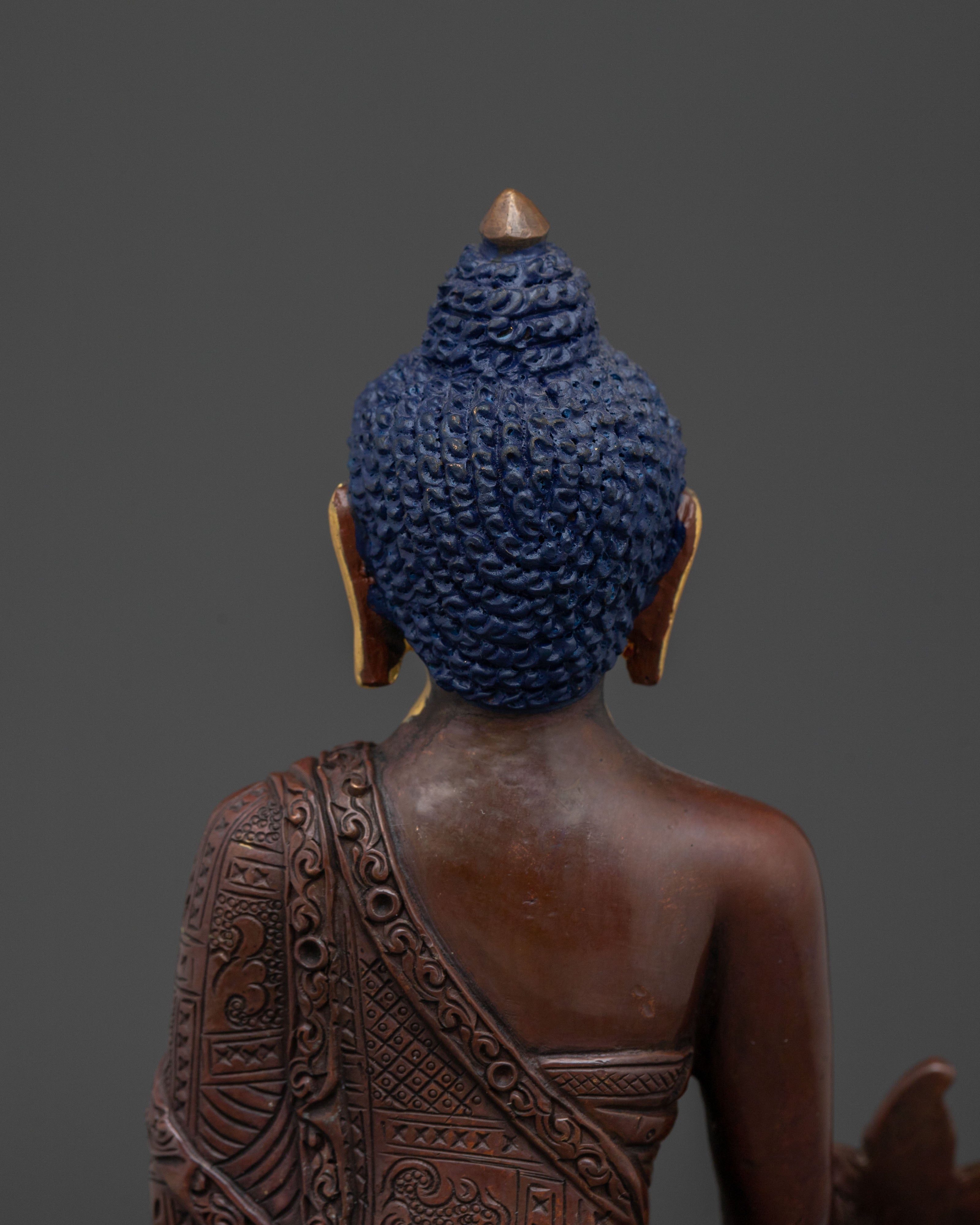 Medicine Buddha Sacred Statue | Tibetan Healing Figurine