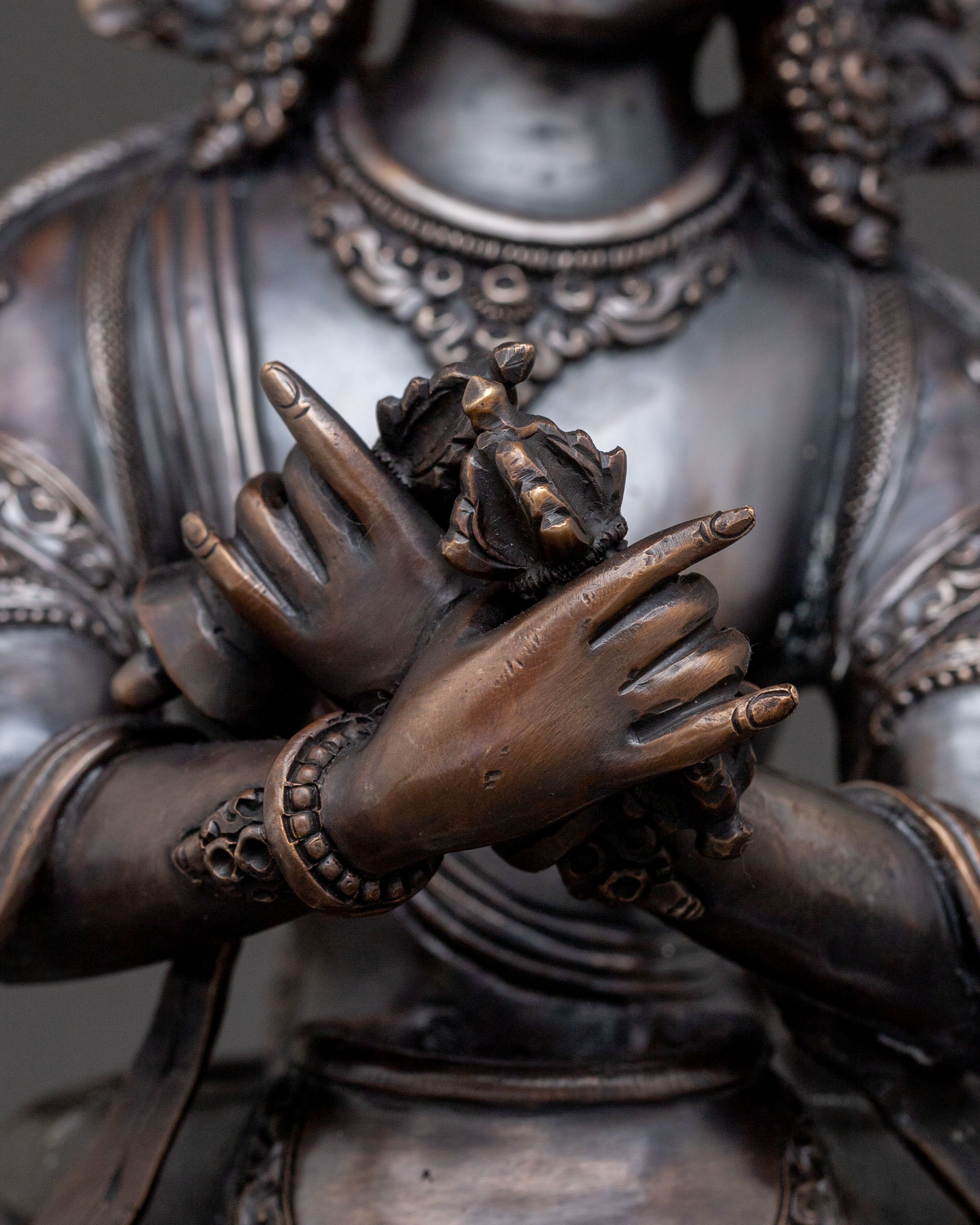 Vajradhara with Vajravani Spiritual Statue | Altar Decor