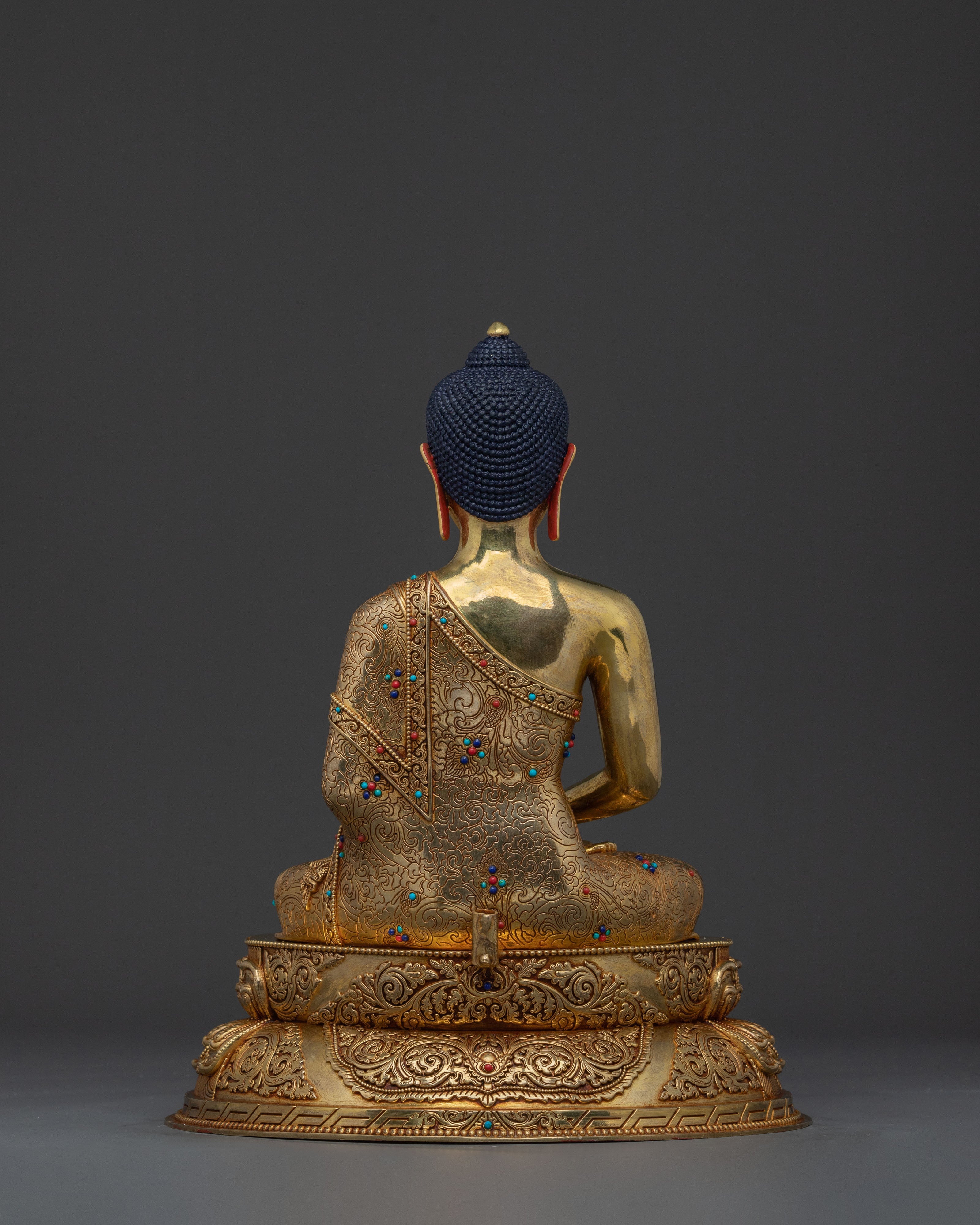 Amitabha Buddha Golden Statue | Buddhist Home Decor