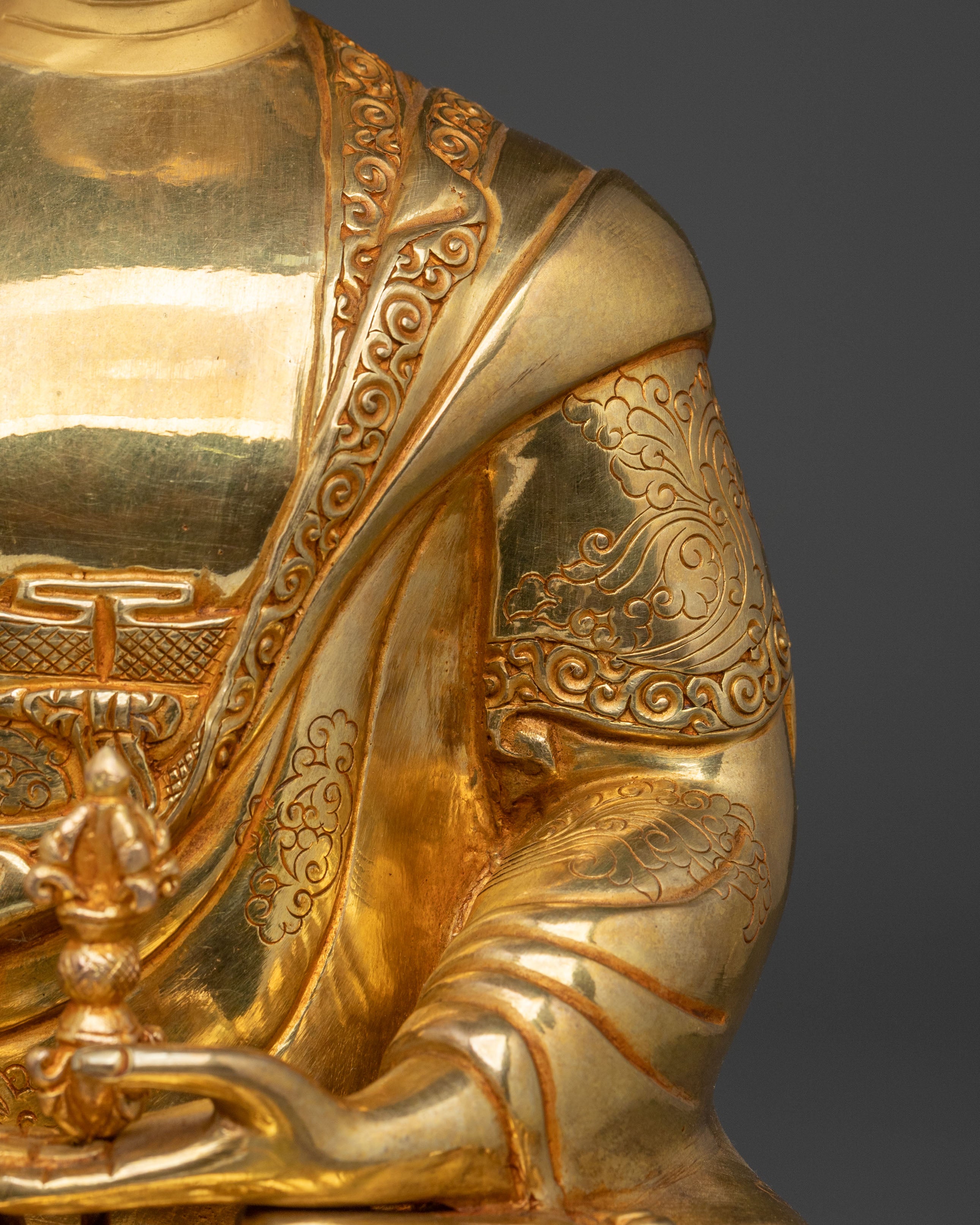 Handcrafted Mitrugpa Statue: Buddhist Home Decor