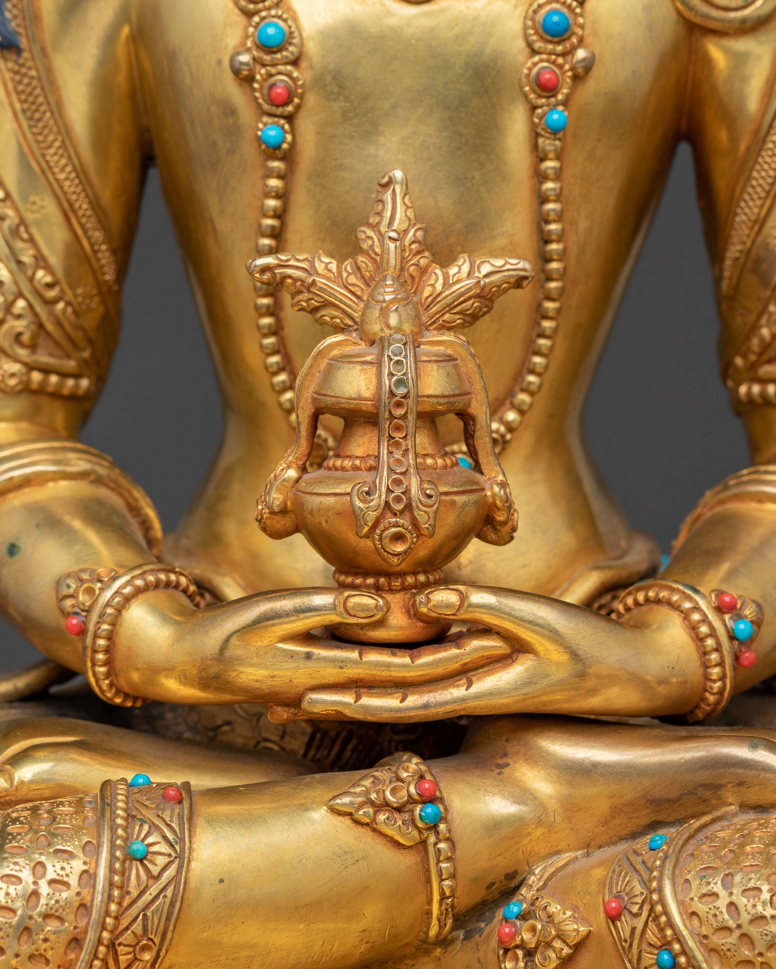 The Eternal Buddha Amitayus Statue | Long Life Buddha for Home Decor