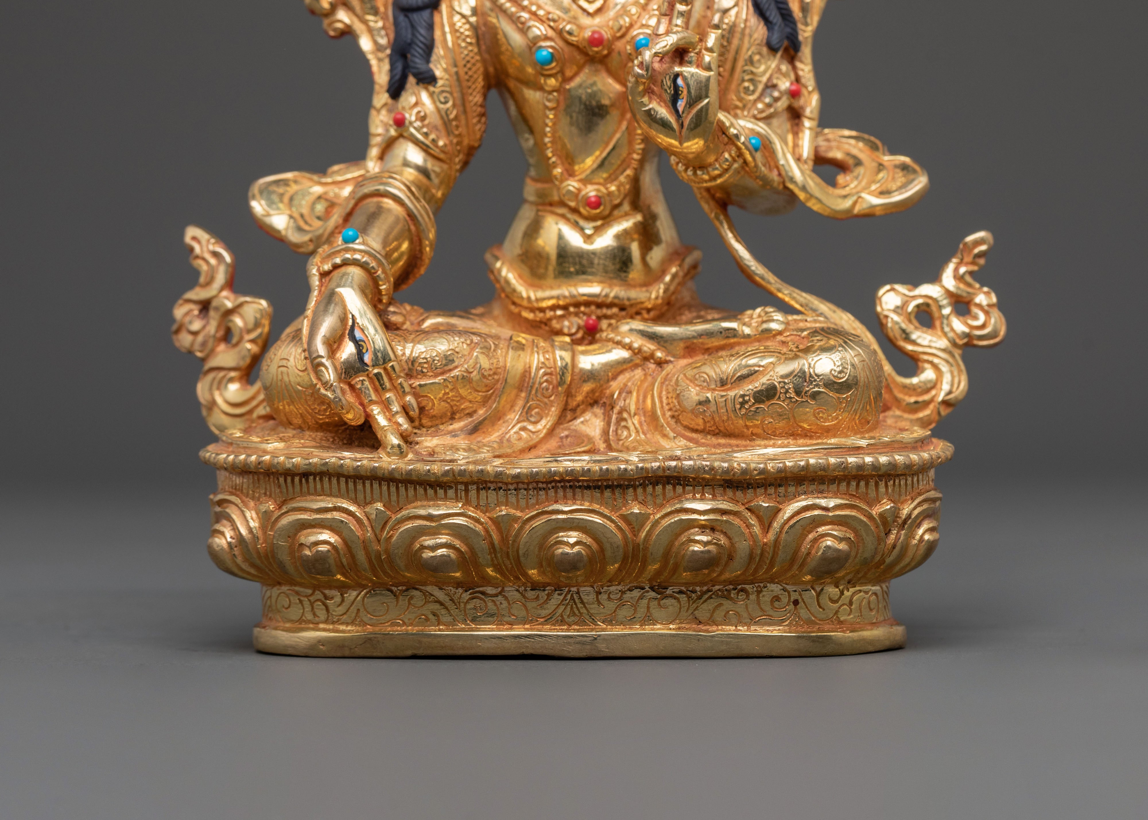 White Tara Statue | Seven-Eyed Tara
