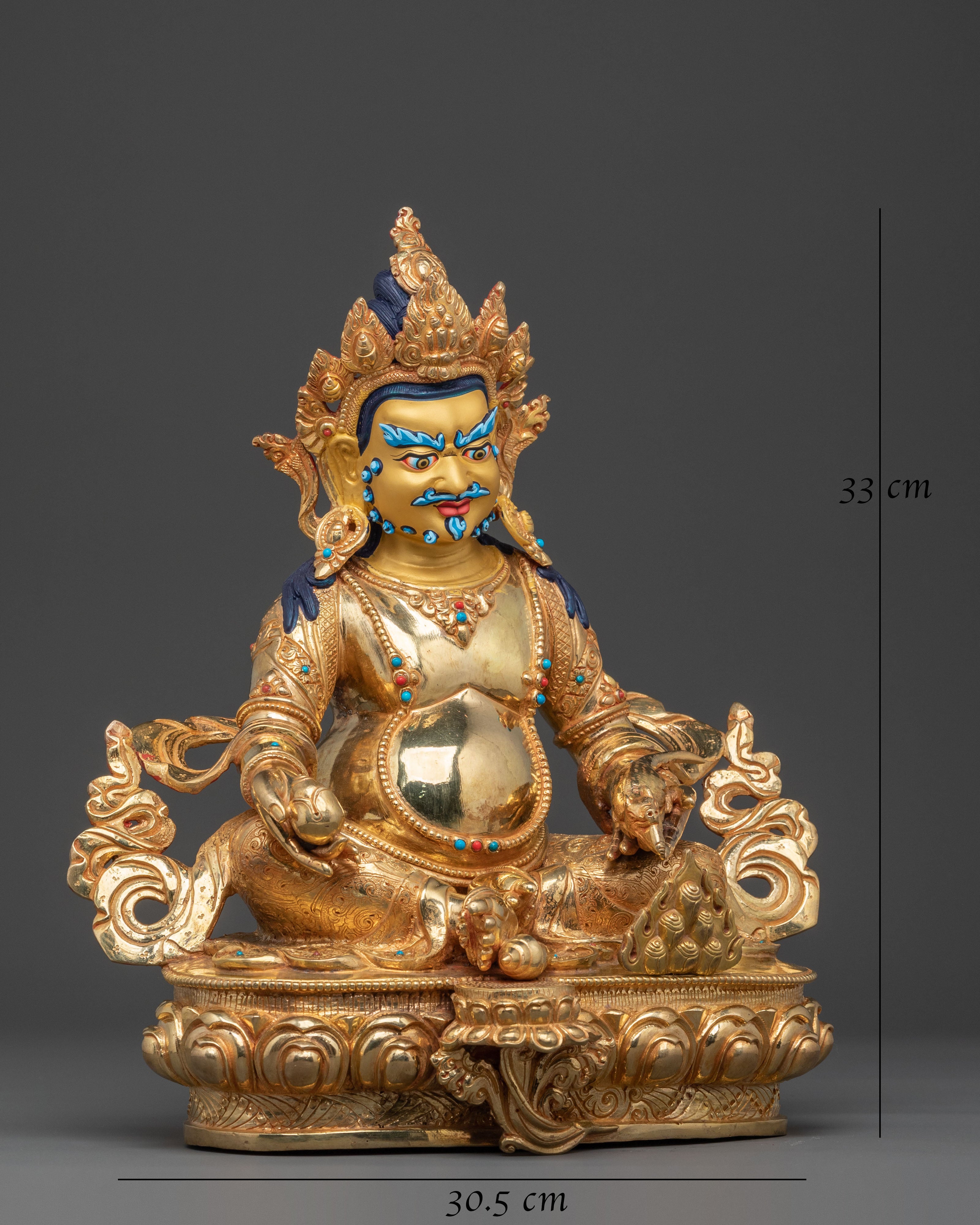 Dzambhala Abundant Blessings Statue | Home Decor