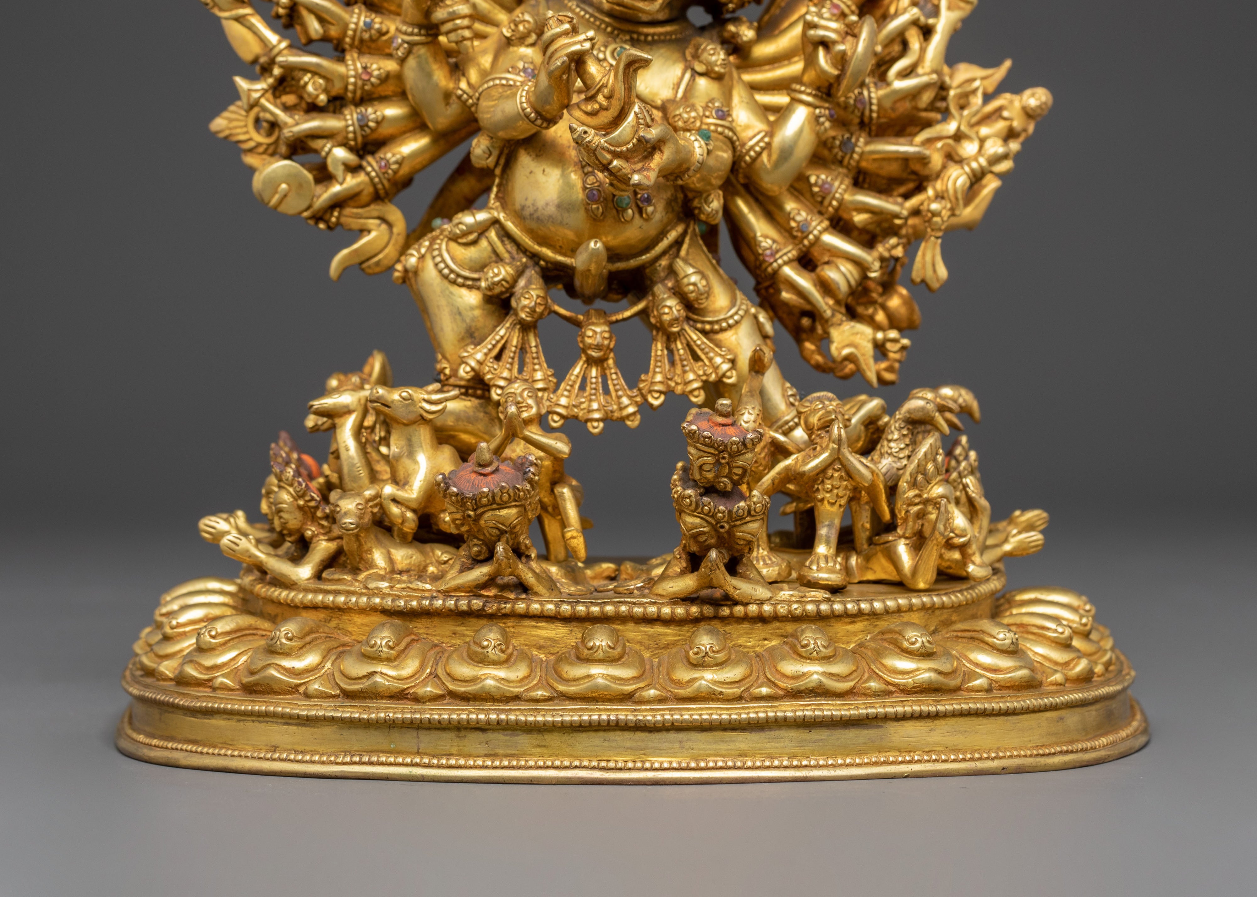 Handcrafted Protection Statue of Yamantaka | Fierce Protector