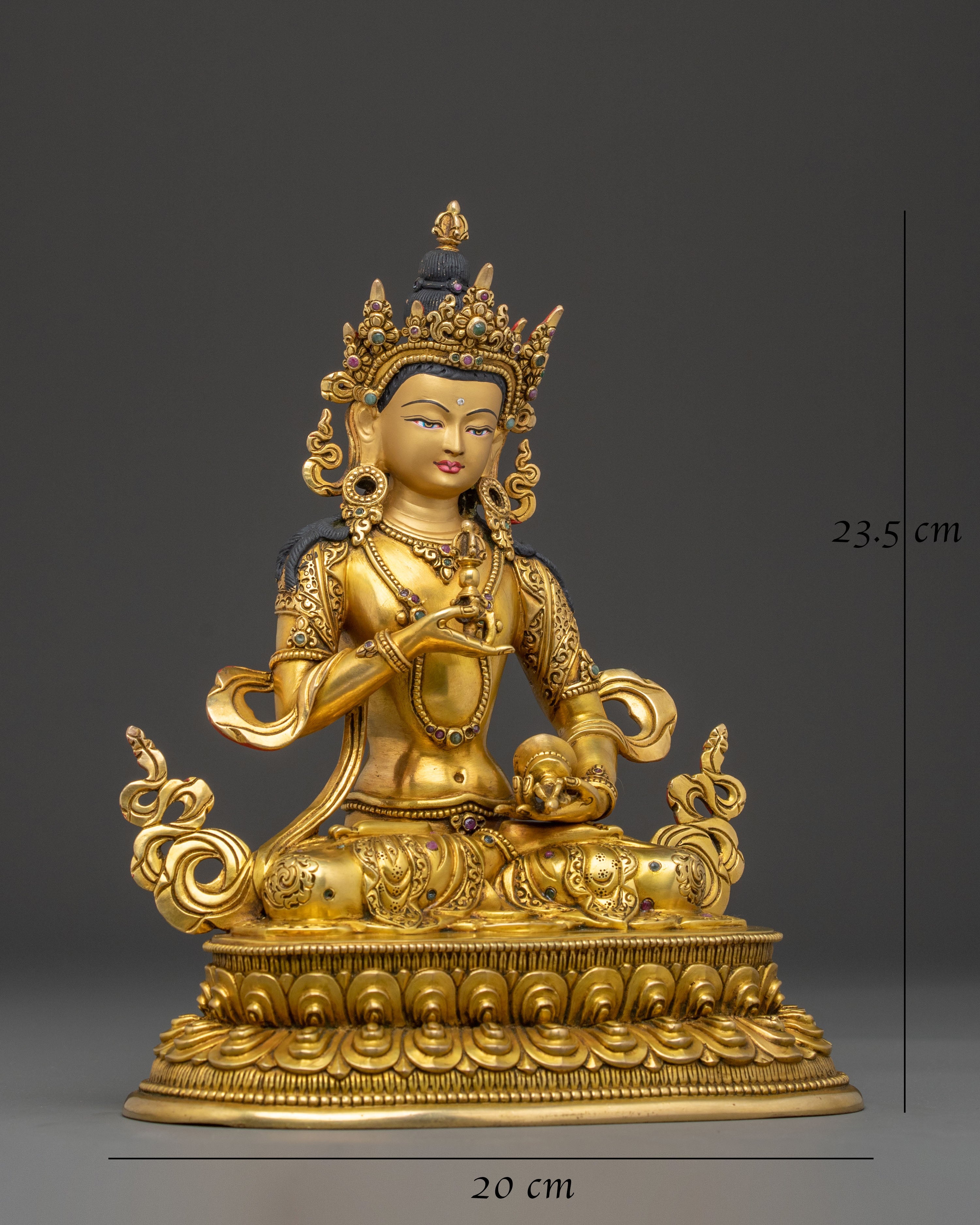 Handcrafted Vajrasattva Spiritual Statue | Home Decor