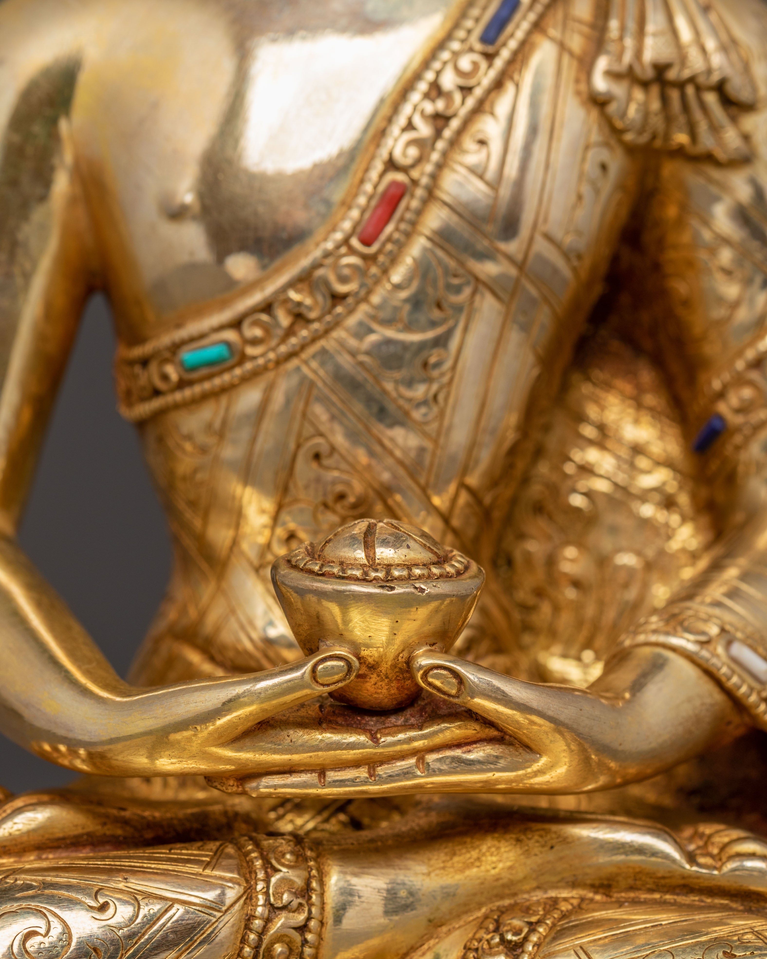 Amitabha Buddha Himalayan Sculpture | Buddha of Infinite Light