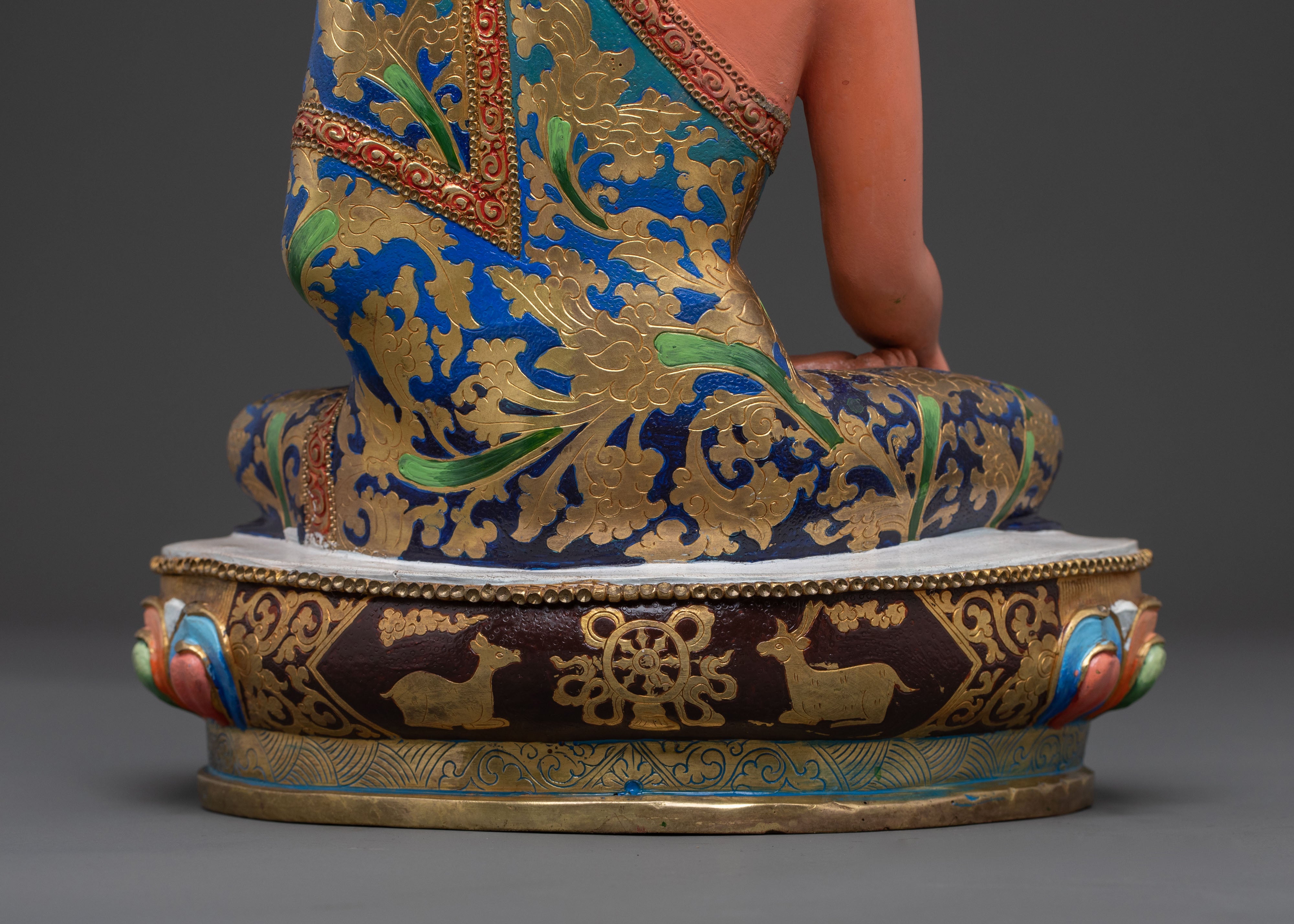 Copper Statue of Historical Buddha Shakyamuni