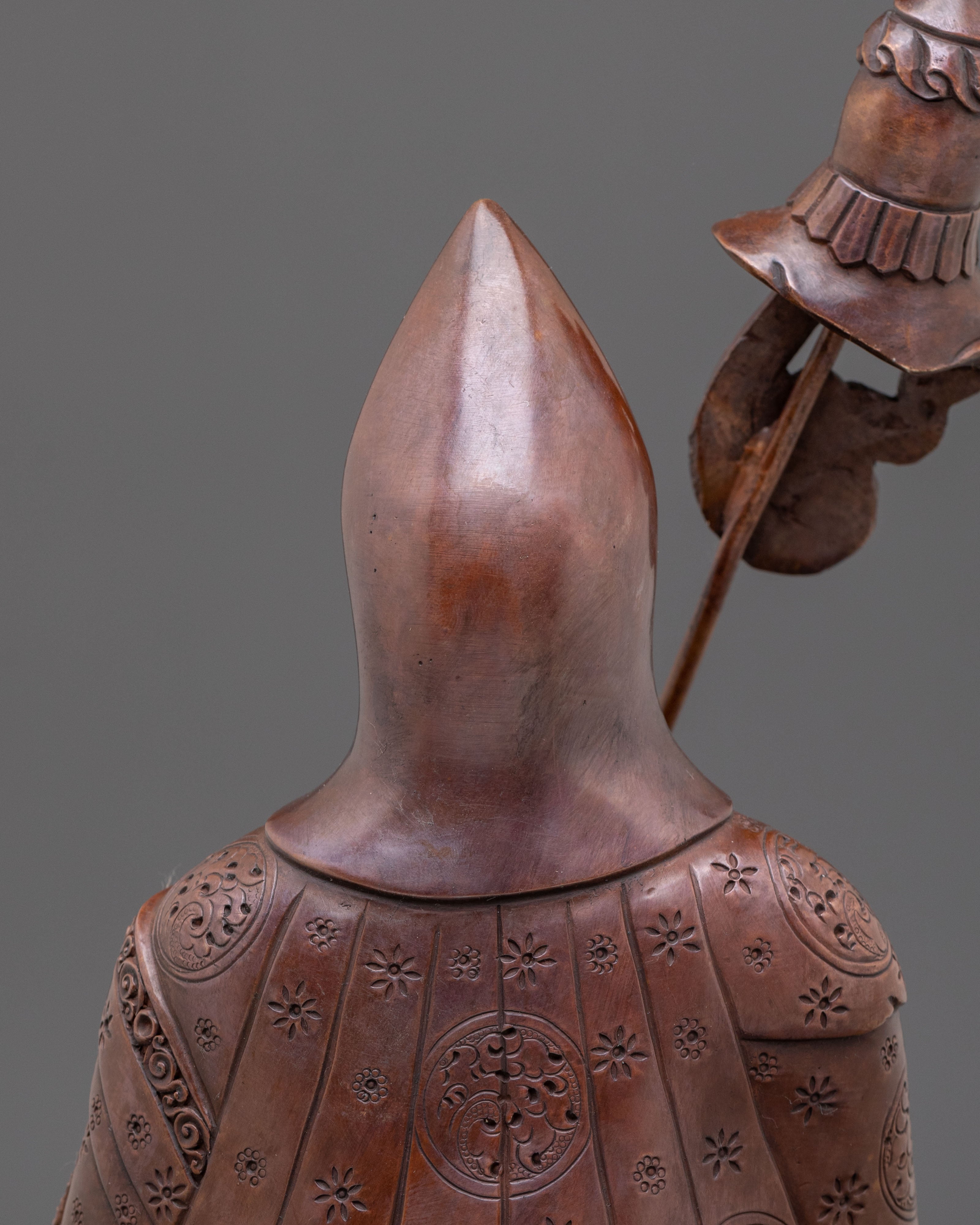 Guru Tsokye Dorje Figurine | Oxidized Copper Artistry